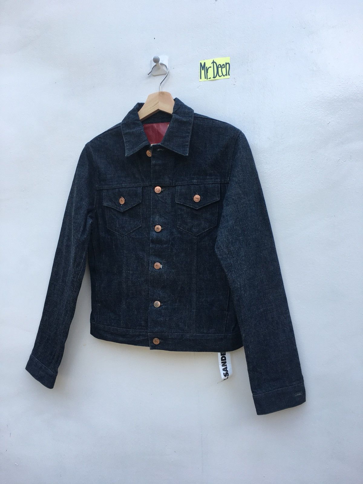 Jil Sander Rare JIL SANDER New With Tag Denim Jacket Size US S / EU 44-46 / 1 - 2 Thumbnail