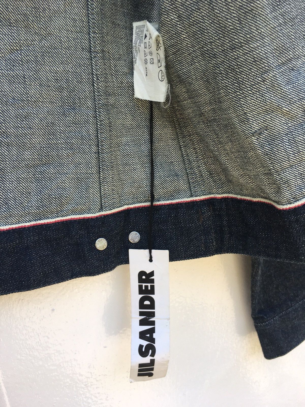Jil Sander Rare JIL SANDER New With Tag Denim Jacket Size US S / EU 44-46 / 1 - 14 Thumbnail