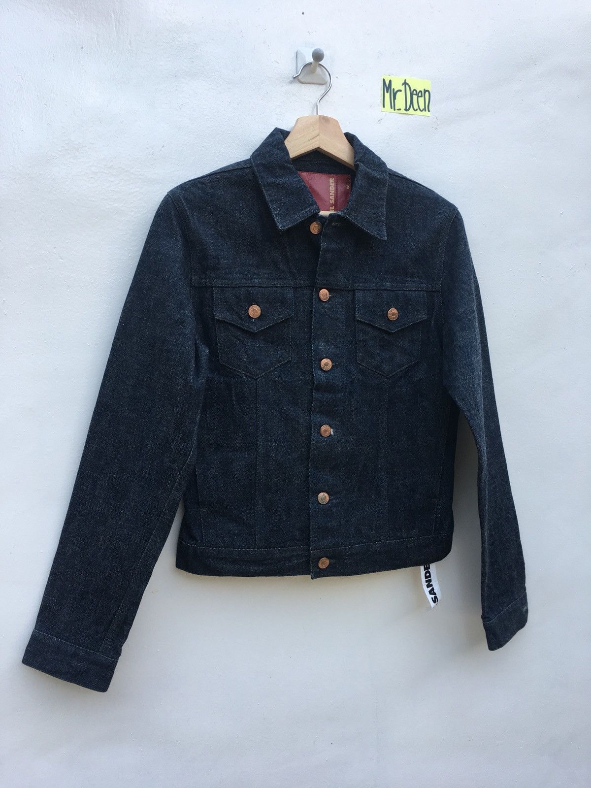 Jil Sander Rare JIL SANDER New With Tag Denim Jacket Size US S / EU 44-46 / 1 - 3 Thumbnail