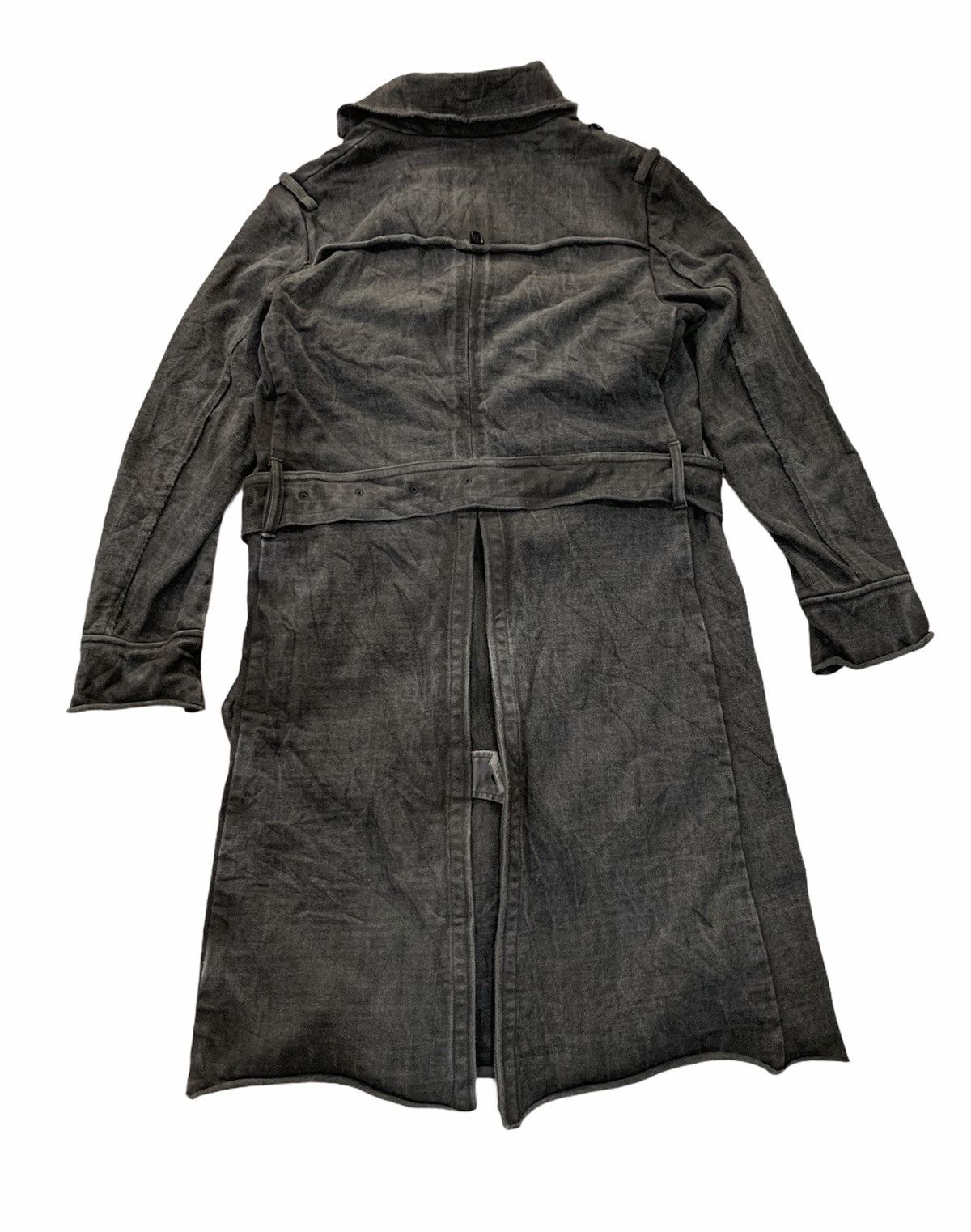 Japanese Brand Junhashimoto Deconstructed Double Breasted Overcoat Size US M / EU 48-50 / 2 - 6 Thumbnail
