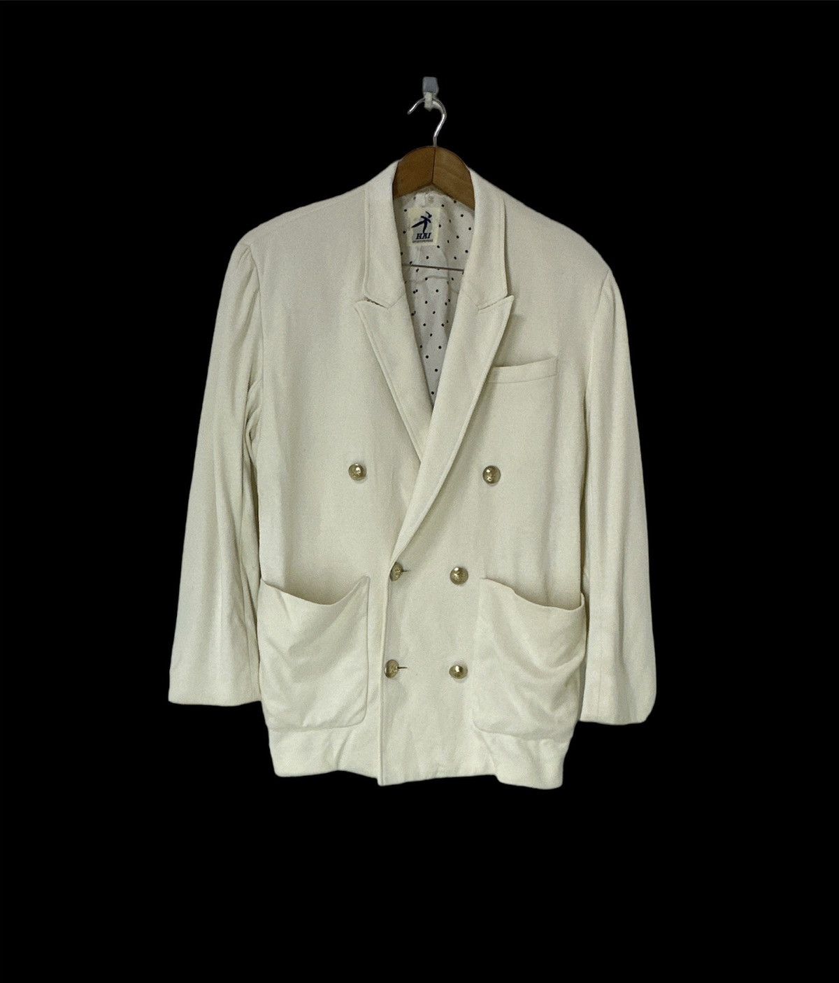 Issey Miyake Issey Miyake Hai Sporting Gear Double Breasted Jacket Design Size US M / EU 48-50 / 2 - 1 Thumbnail