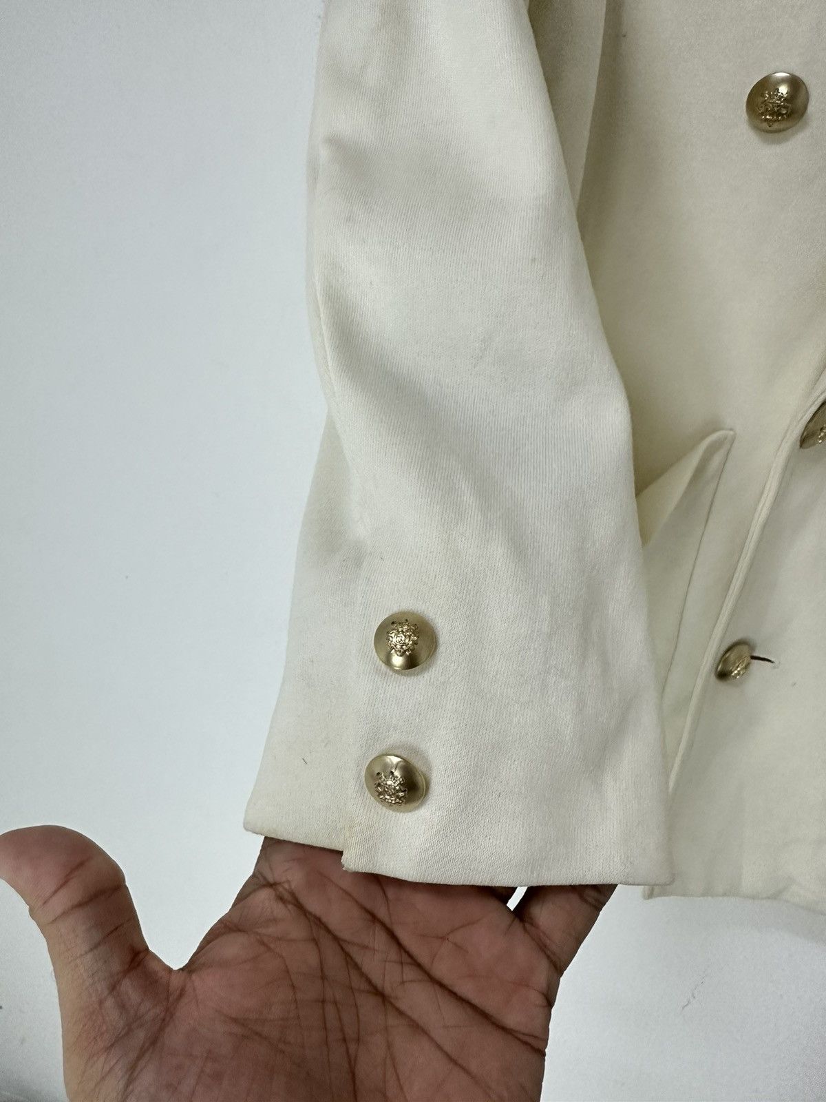 Issey Miyake Issey Miyake Hai Sporting Gear Double Breasted Jacket Design Size US M / EU 48-50 / 2 - 6 Thumbnail