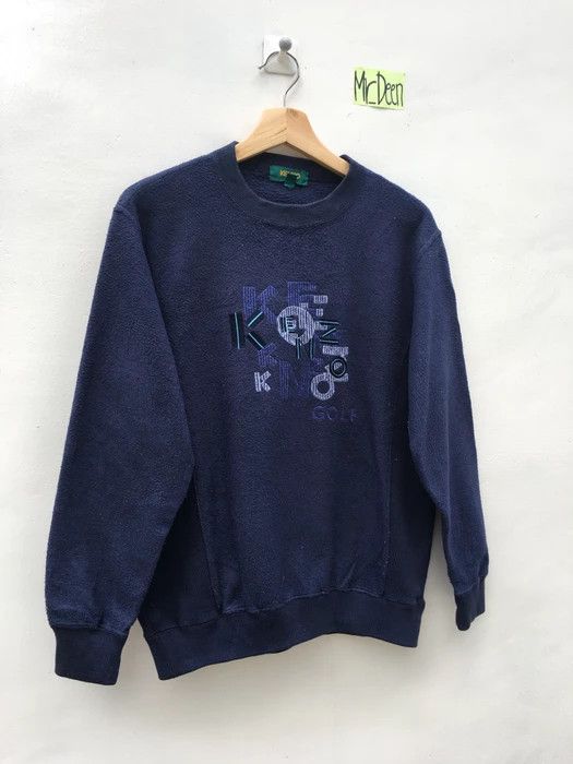 Kenzo Vintage Kenzo Golf Sweatshirt Big Logo Size US M / EU 48-50 / 2 - 3 Thumbnail