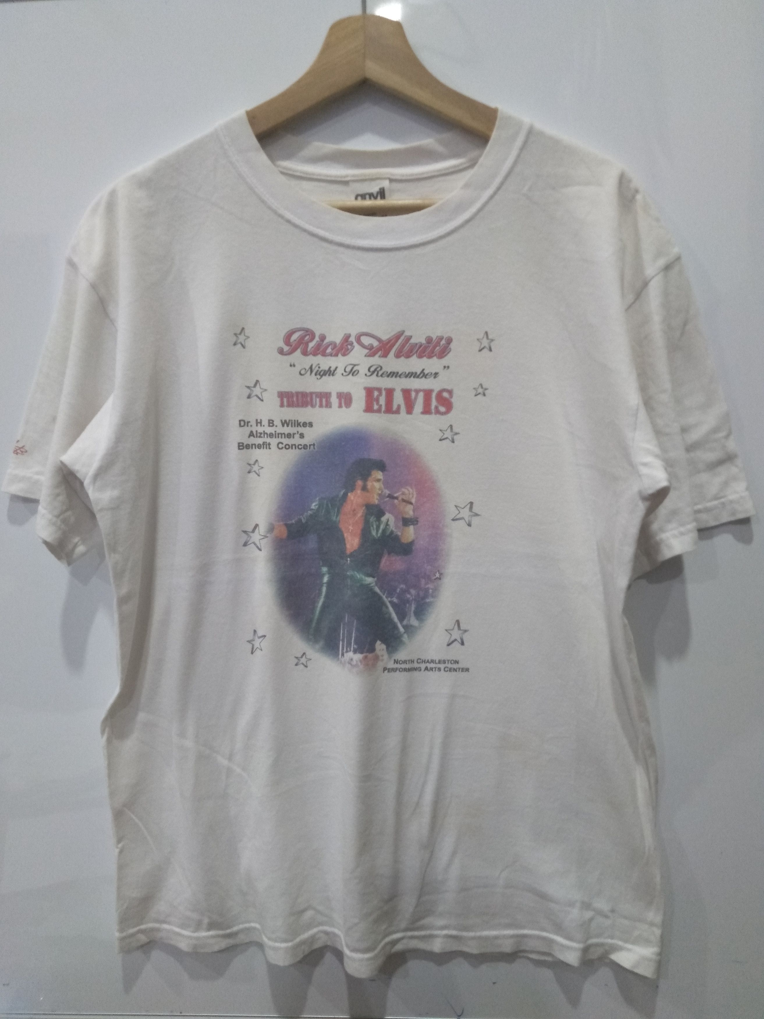 Anvil × Band Tees Elvis vd3 Size US L / EU 52-54 / 3 - 1 Thumbnail
