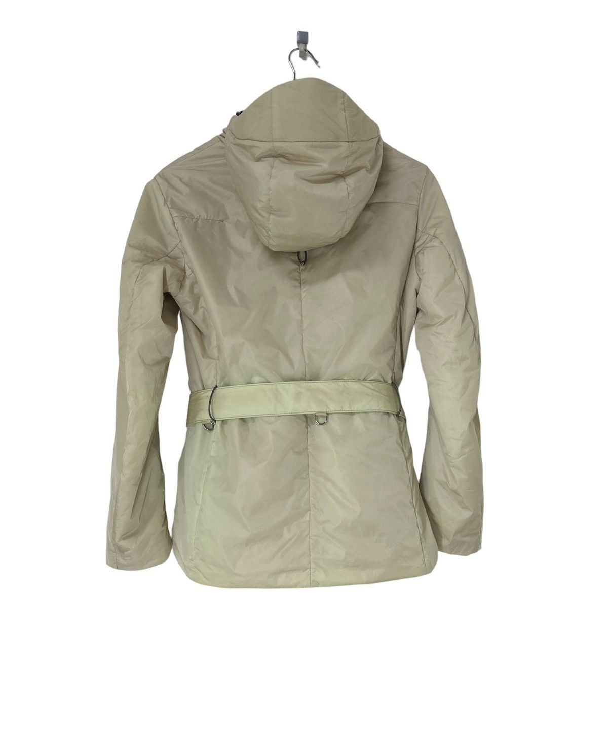 Prada Prada Nylon Jacket Hooded with Belt Padded Jacket Design Size S / US 4 / IT 40 - 2 Thumbnail