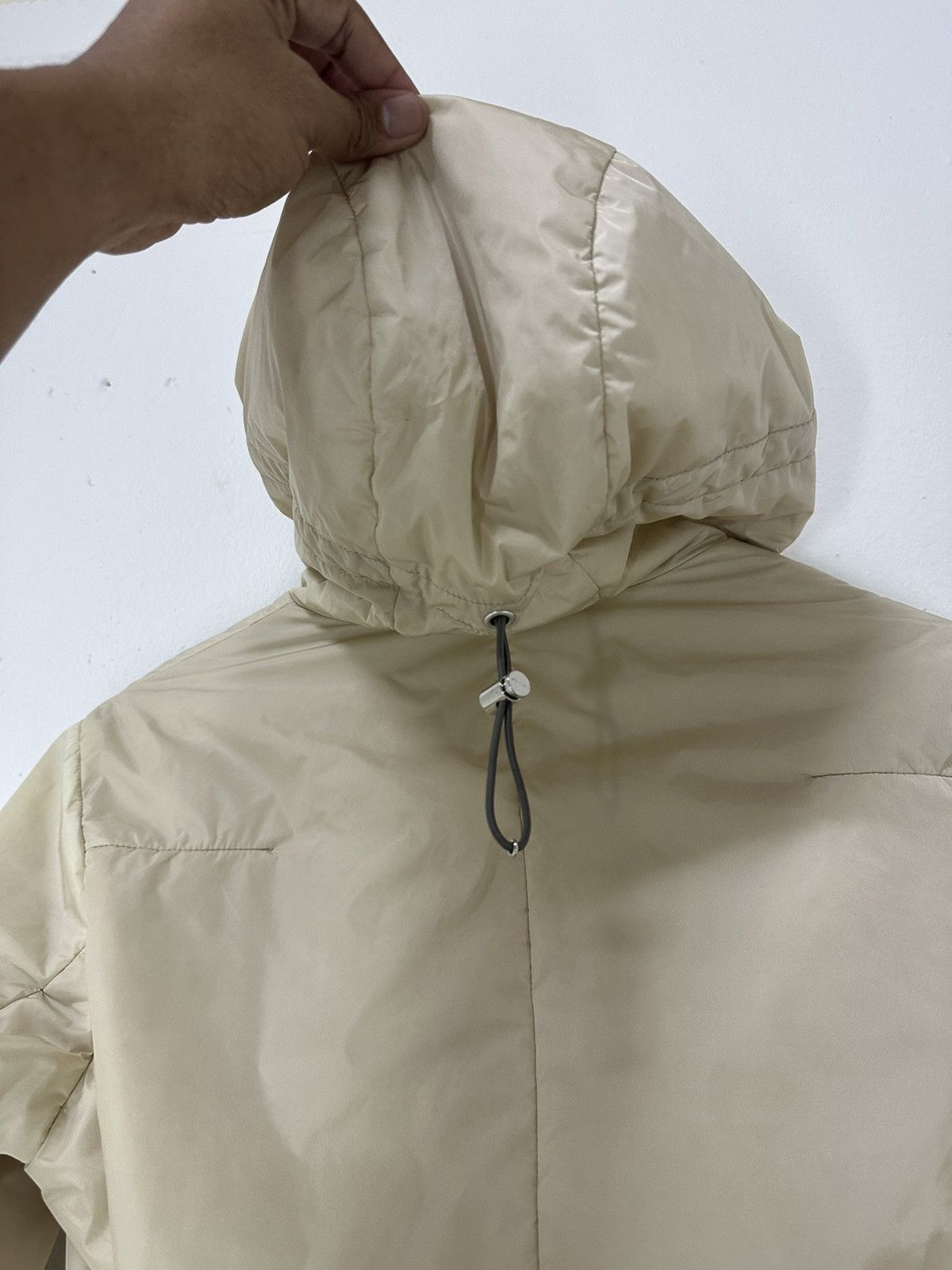 Prada Prada Nylon Jacket Hooded with Belt Padded Jacket Design Size S / US 4 / IT 40 - 11 Thumbnail
