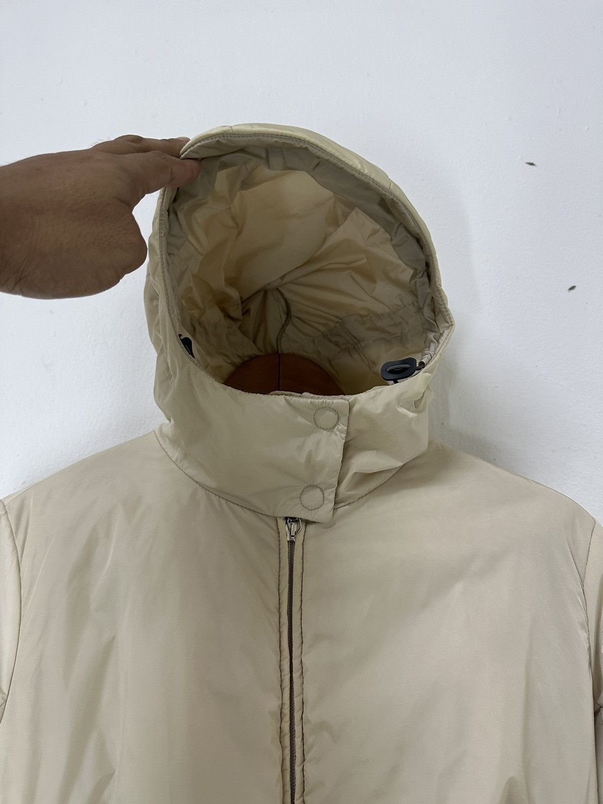 Prada Prada Nylon Jacket Hooded with Belt Padded Jacket Design Size S / US 4 / IT 40 - 8 Thumbnail