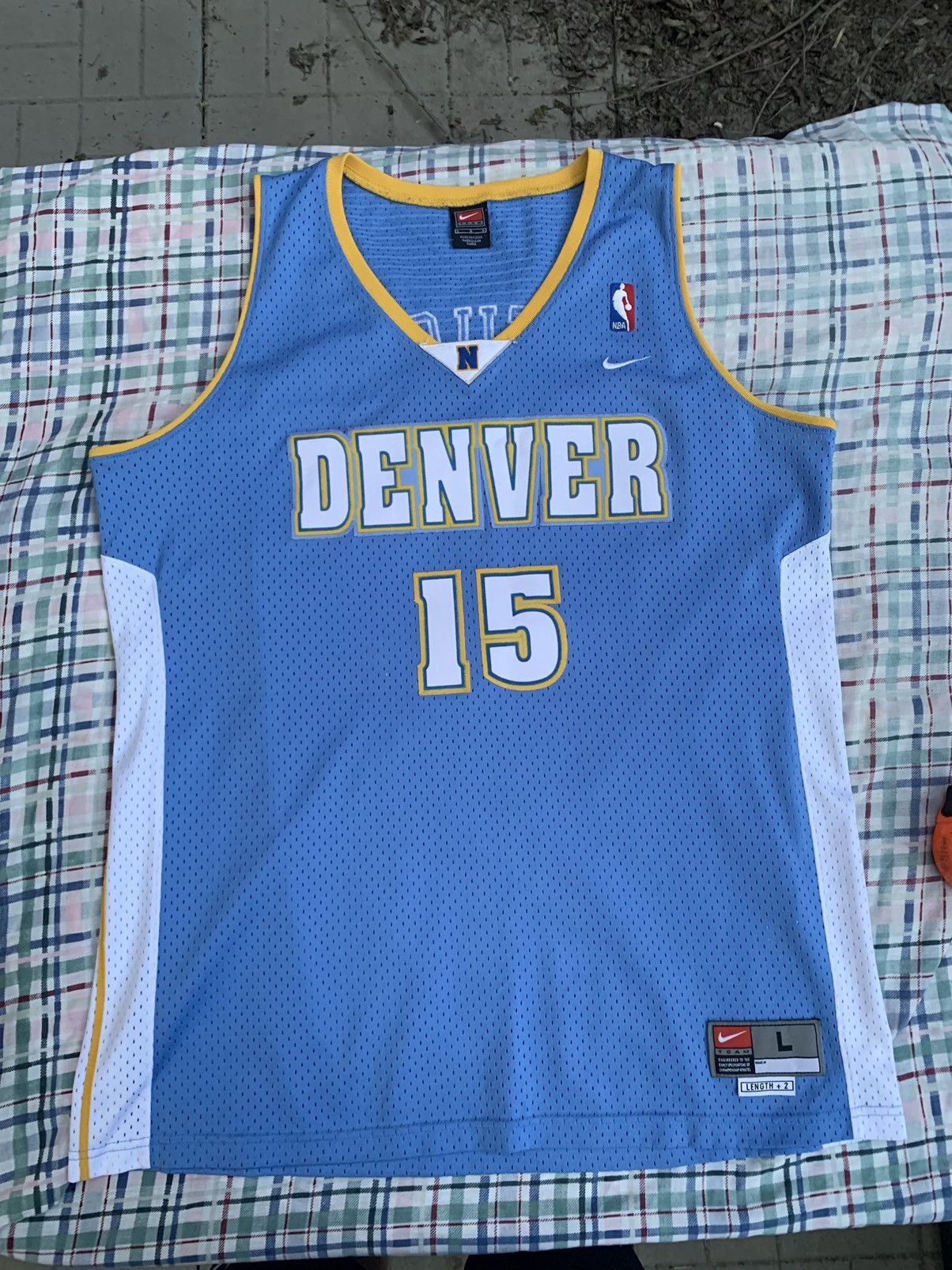 ナイキ デンバー・ナゲッツ Carmelo Anthony ユニフォームL
