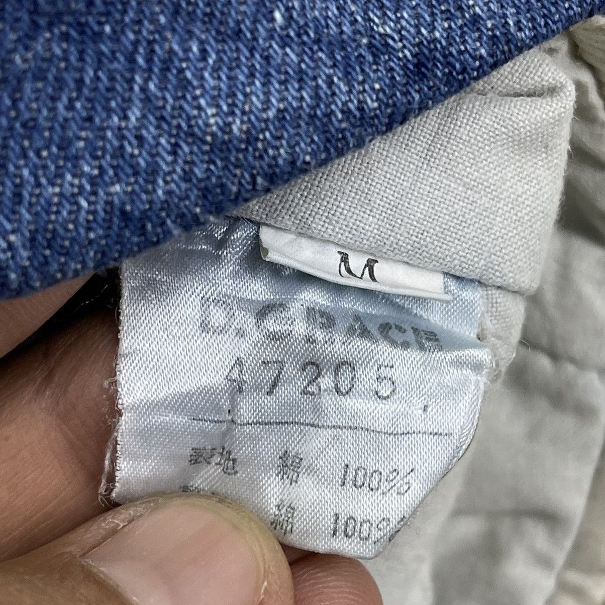 Vintage D.Grace Company Limited Inspired Issey Miyake Denim Jacket Size US M / EU 48-50 / 2 - 8 Thumbnail