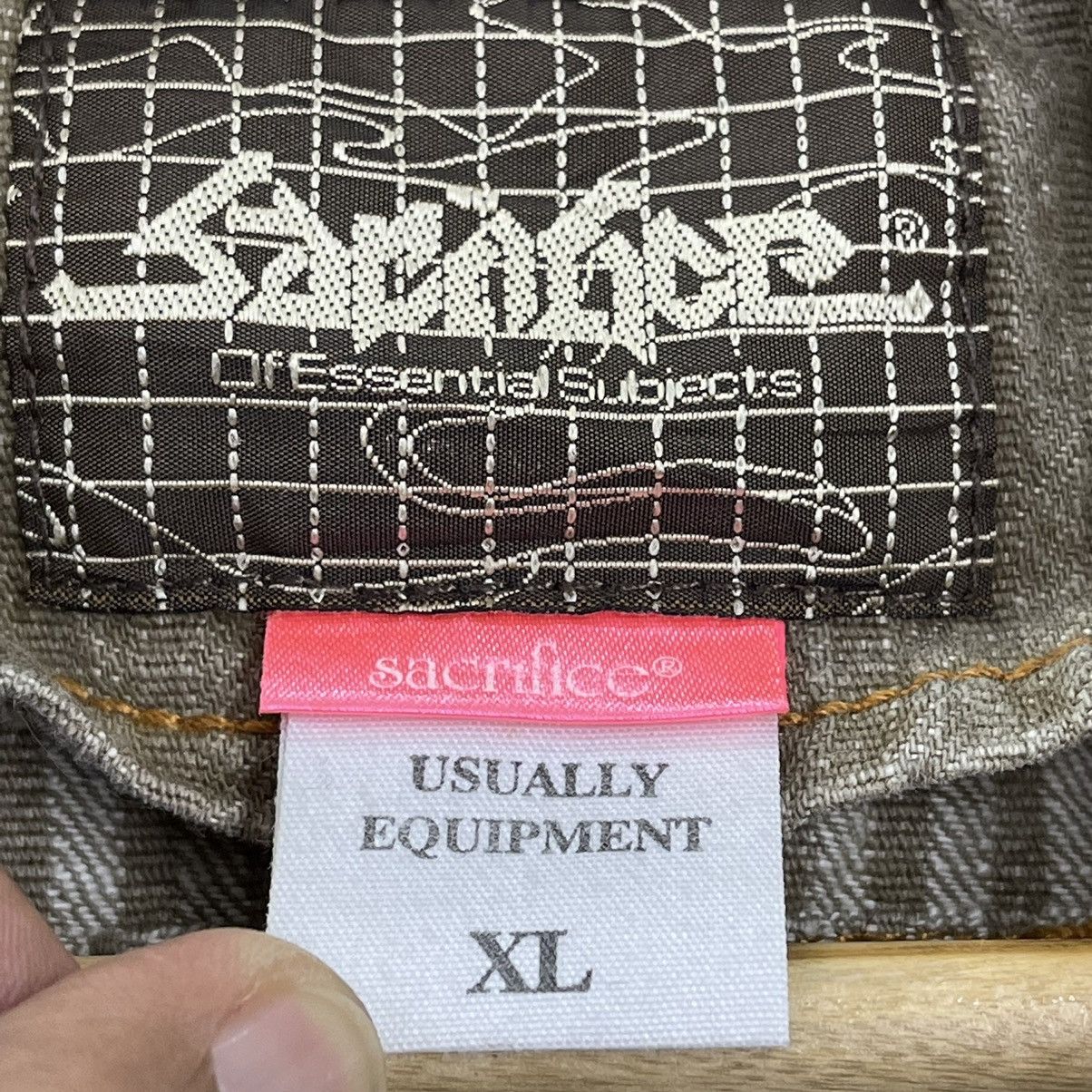 Japanese Brand SACRIFICE DENIM SHIP UNION MADE Size US M / EU 48-50 / 2 - 8 Thumbnail