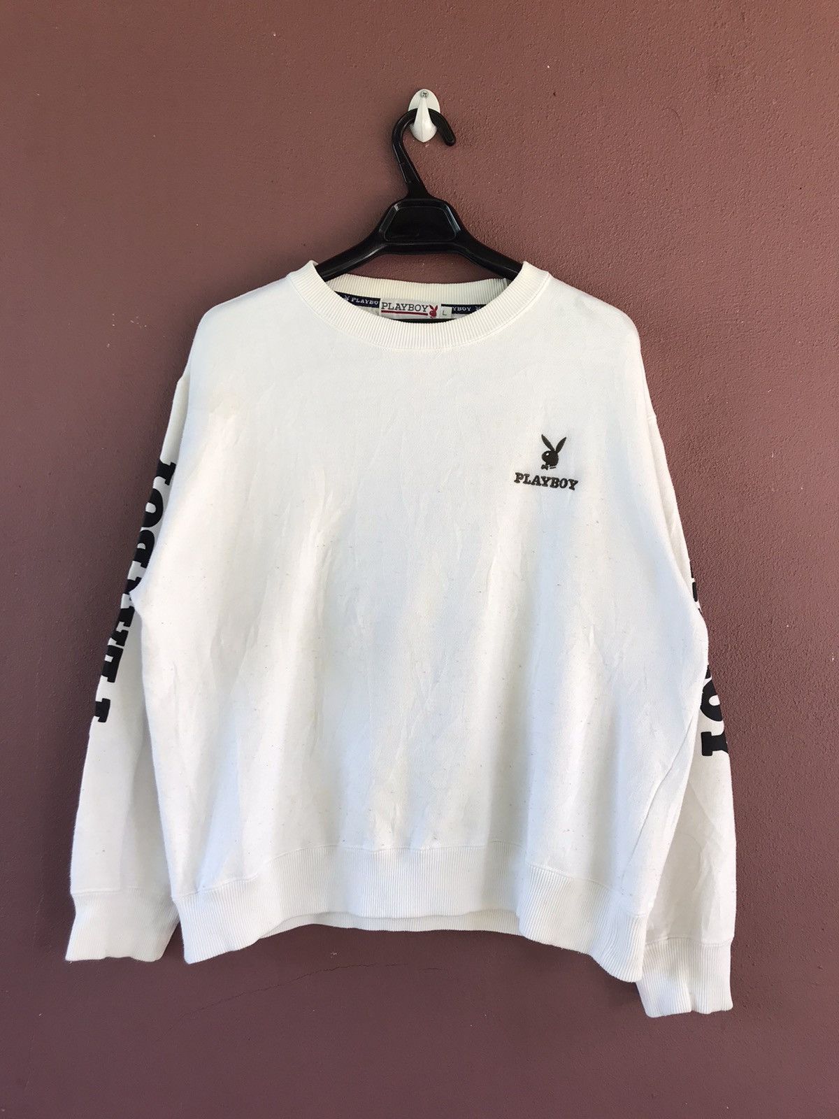 Playboy Playboy Big Logo Sweatshirt size L Size US L / EU 52-54 / 3 - 2 Thumbnail