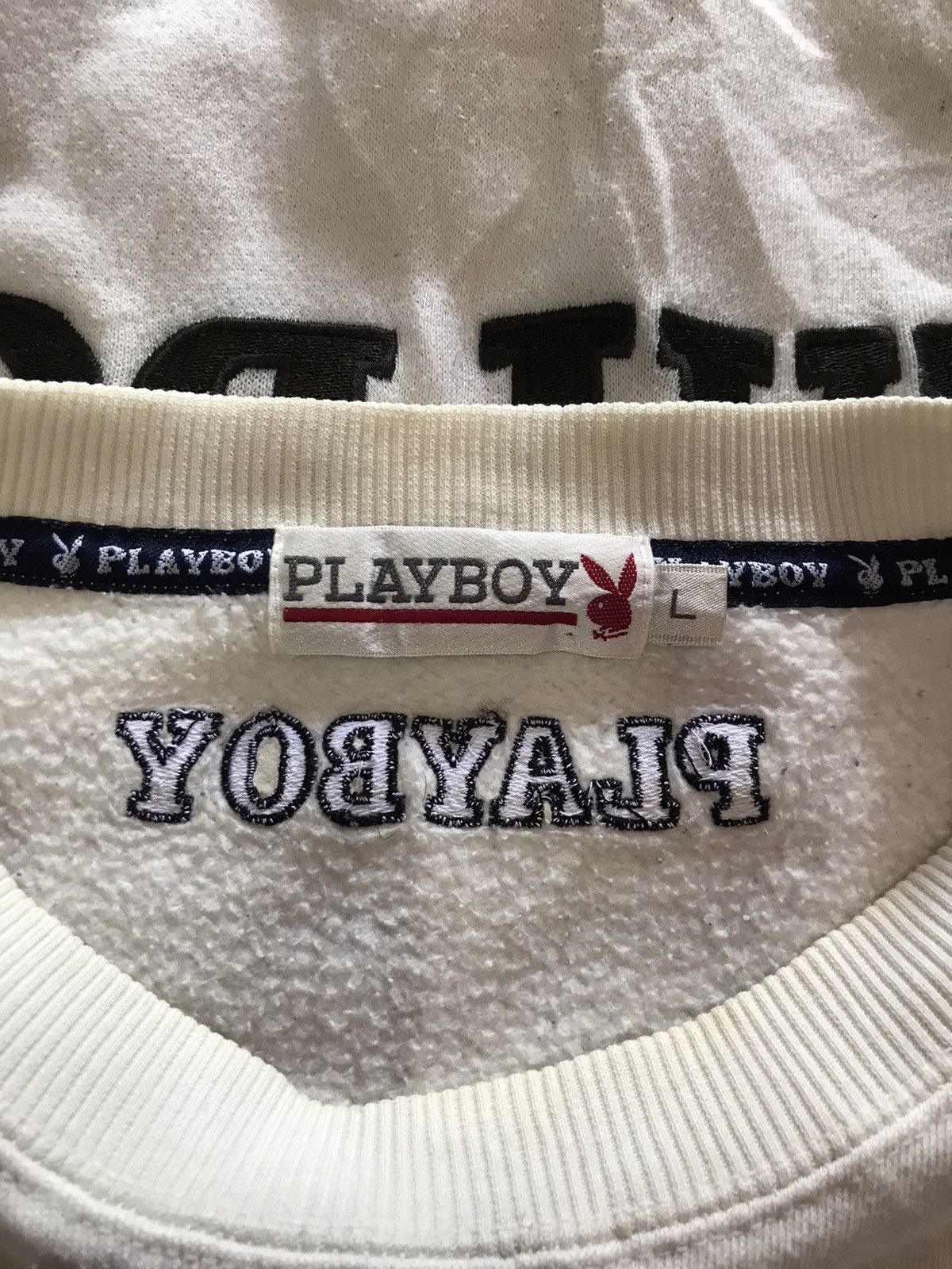 Playboy Playboy Big Logo Sweatshirt size L Size US L / EU 52-54 / 3 - 3 Thumbnail