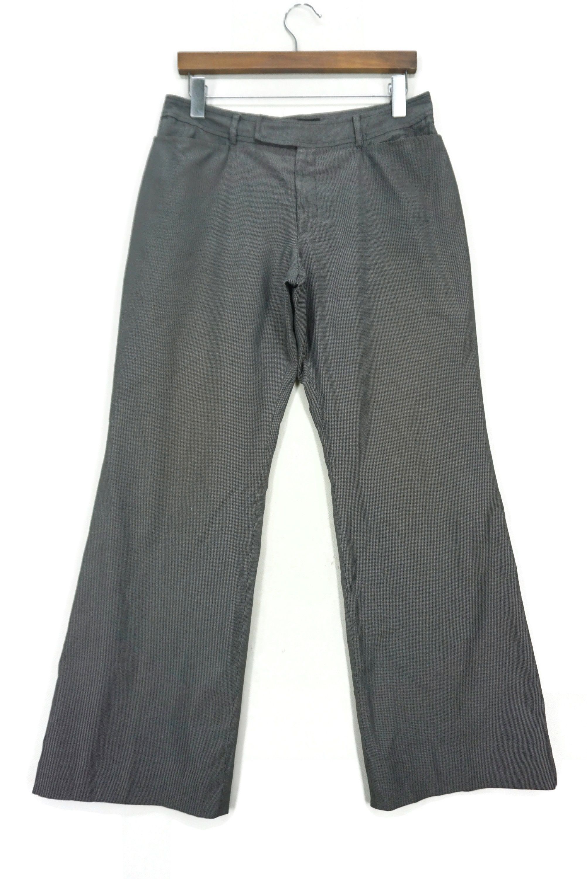 image of Atsuro Tayama x Rodeo Wide Leg Bootcut Indivi Flare Pants Made In Japan in Black, Women's (Size 28)