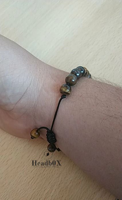 Vintage Tiger Eye Stone Beads Bracelet Size ONE SIZE - 5 Thumbnail