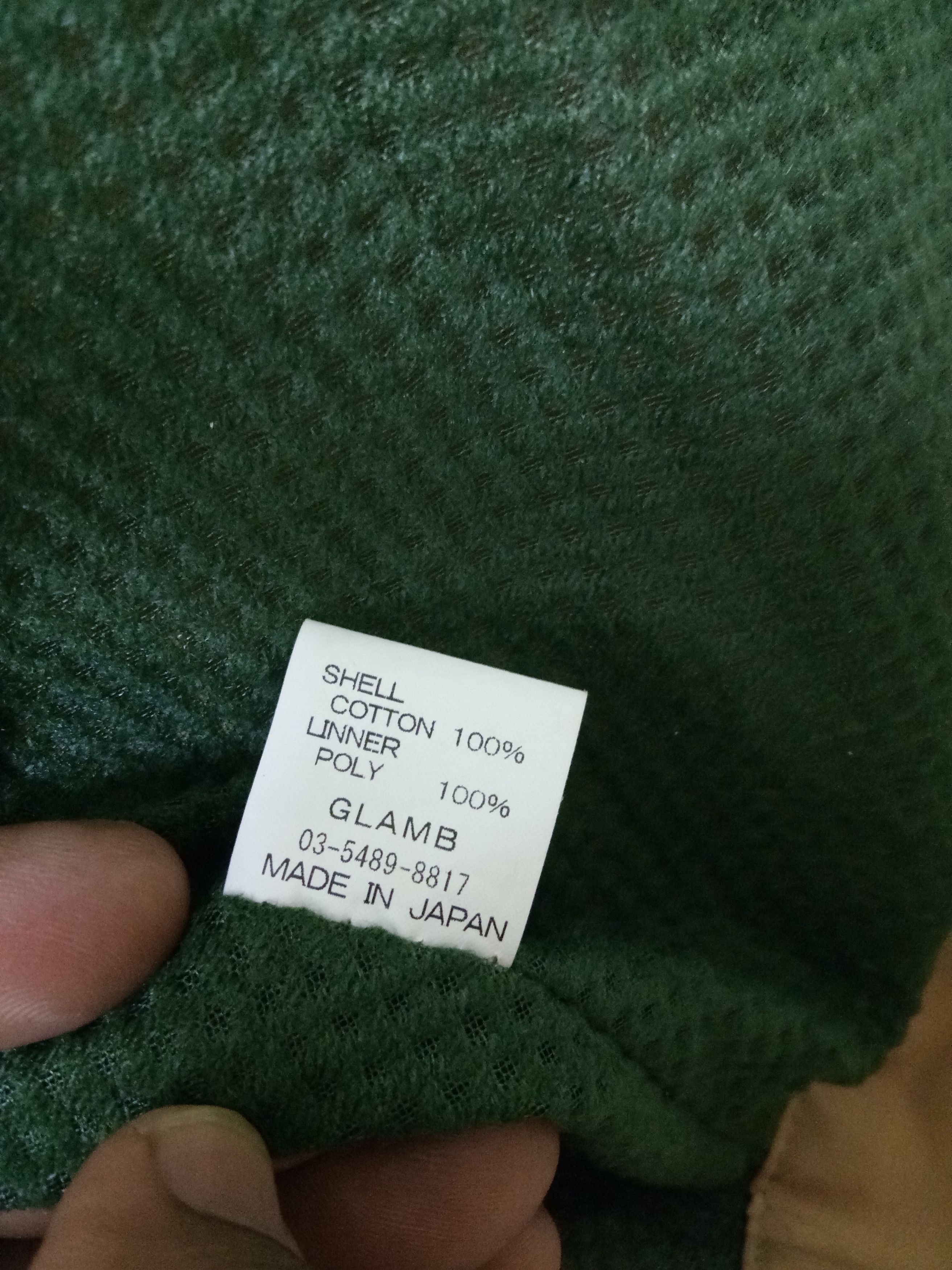 Japanese Brand glamb / グラム 【ジャケットglamb jacket Size US XL / EU 56 / 4 - 8 Thumbnail