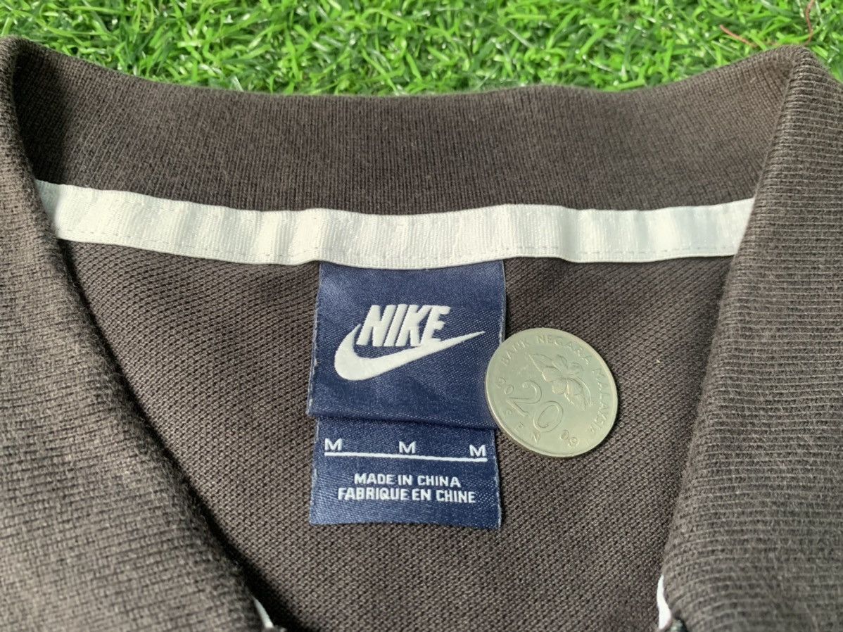 Nike Nike Swoosh Embroidery Logo Polo Tee Slim fits Size US S / EU 44-46 / 1 - 3 Thumbnail
