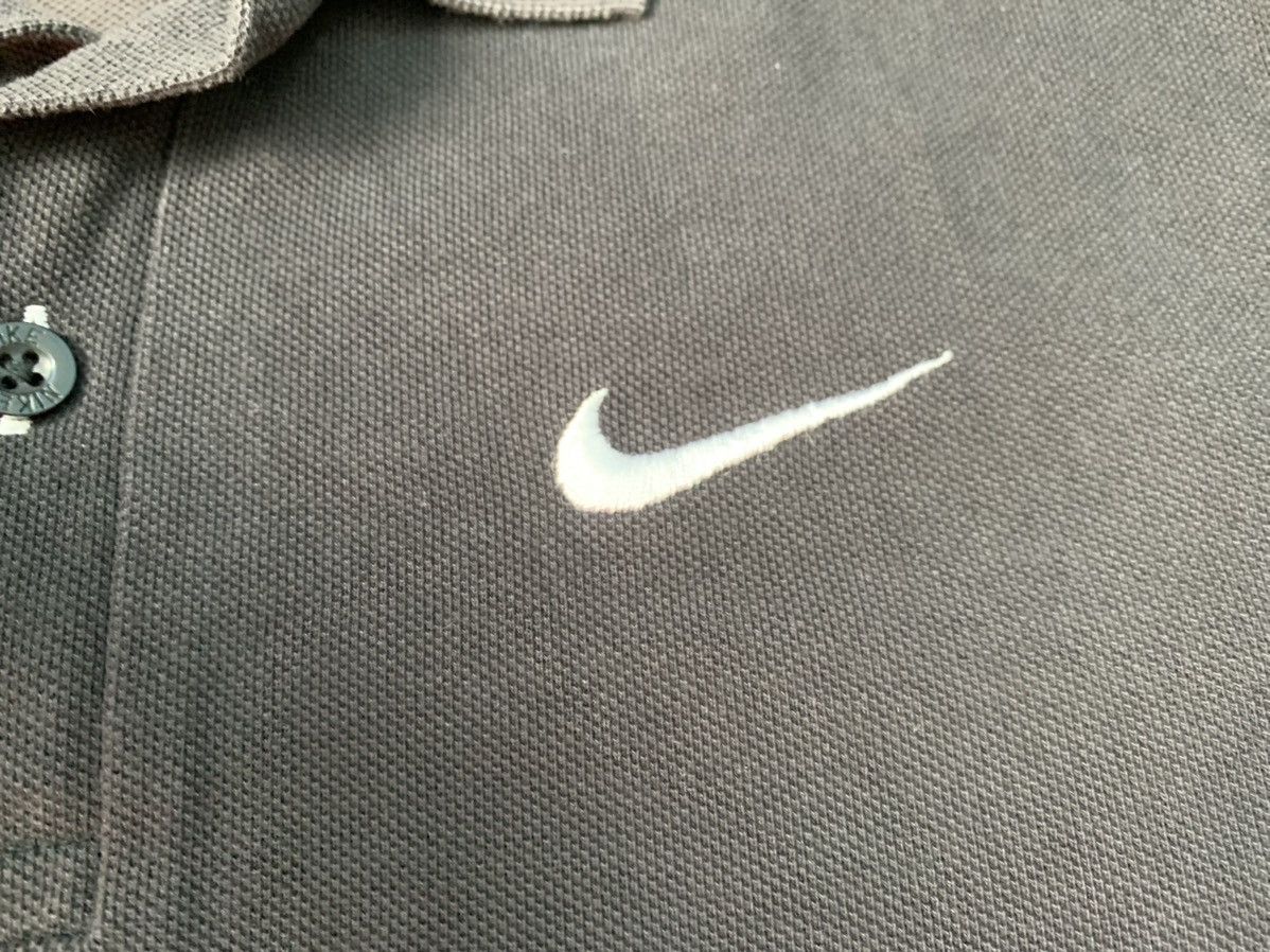 Nike Nike Swoosh Embroidery Logo Polo Tee Slim fits Size US S / EU 44-46 / 1 - 2 Thumbnail
