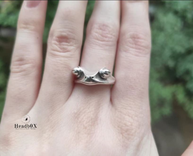 Jewelry Bohemian Vintage Frog Ring Size ONE SIZE - 7 Thumbnail