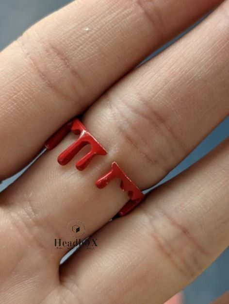 Jewelry Bleeding Red Ring Size ONE SIZE - 3 Thumbnail
