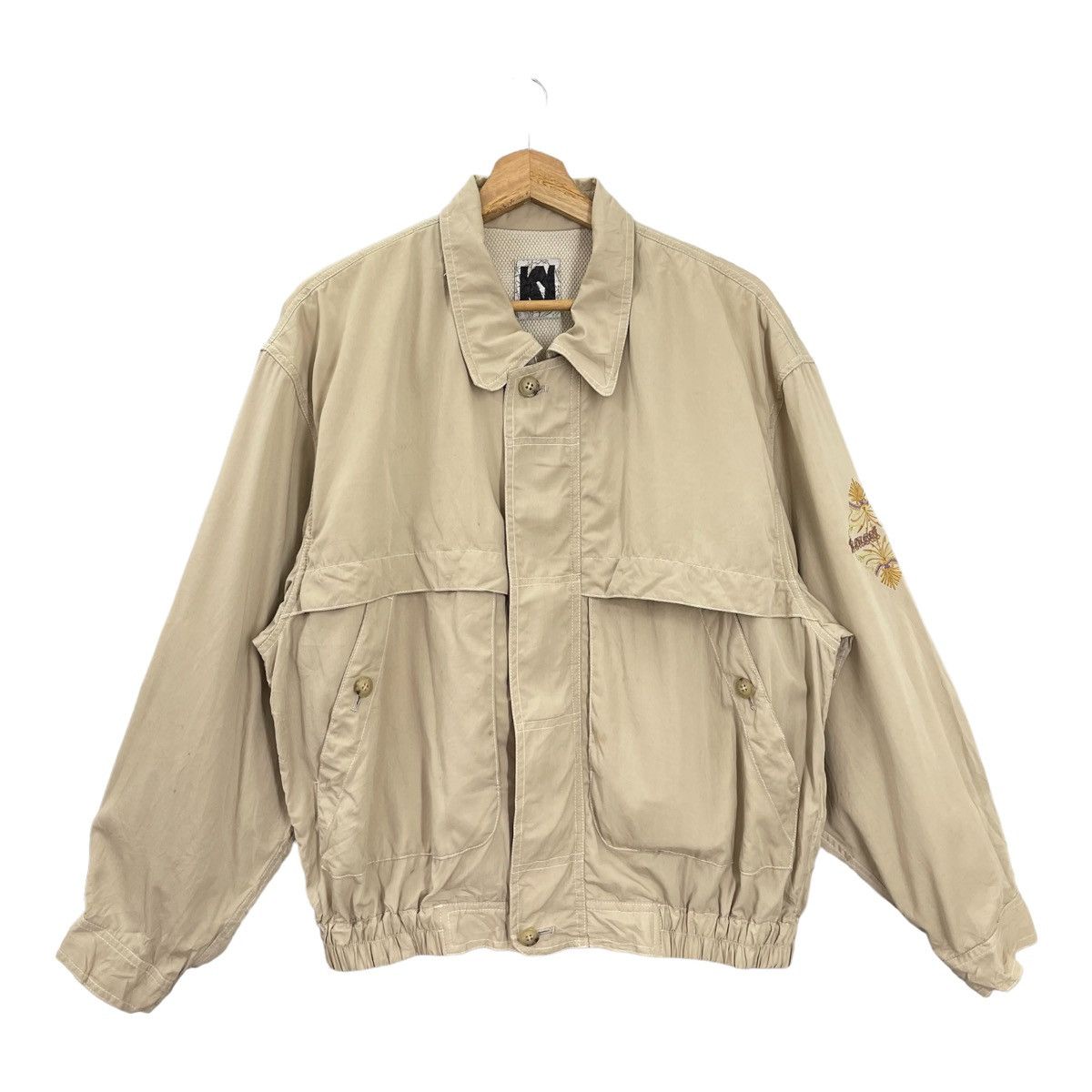 Japanese Brand × Kansai Yamamoto × Vintage Vintage 90s Kansai Man Japan Zipper Jacket Size M Size US M / EU 48-50 / 2 - 1 Thumbnail