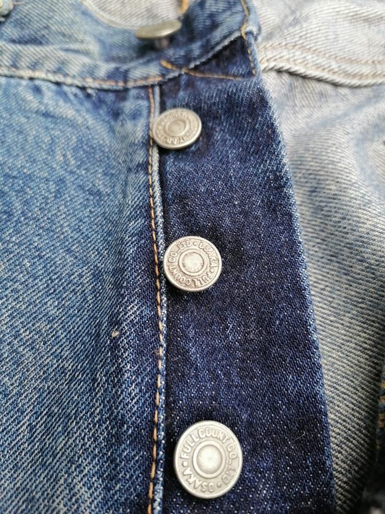 Evisu × Vintage Evisu Selvedge Distressed Denim Jeans Size US 32 / EU 48 - 3 Thumbnail