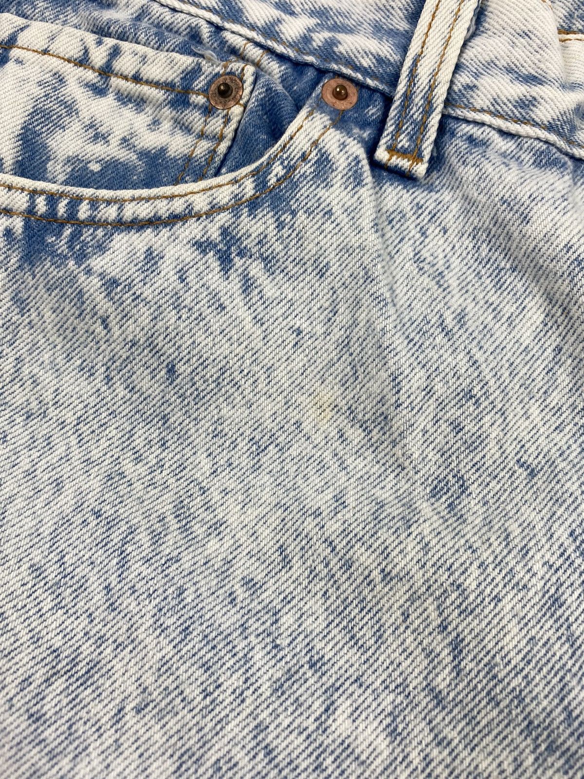 Levi's 1990’s Vintage Levi’s Washed Denim Jeans Made in USA Size US 31 - 9 Thumbnail