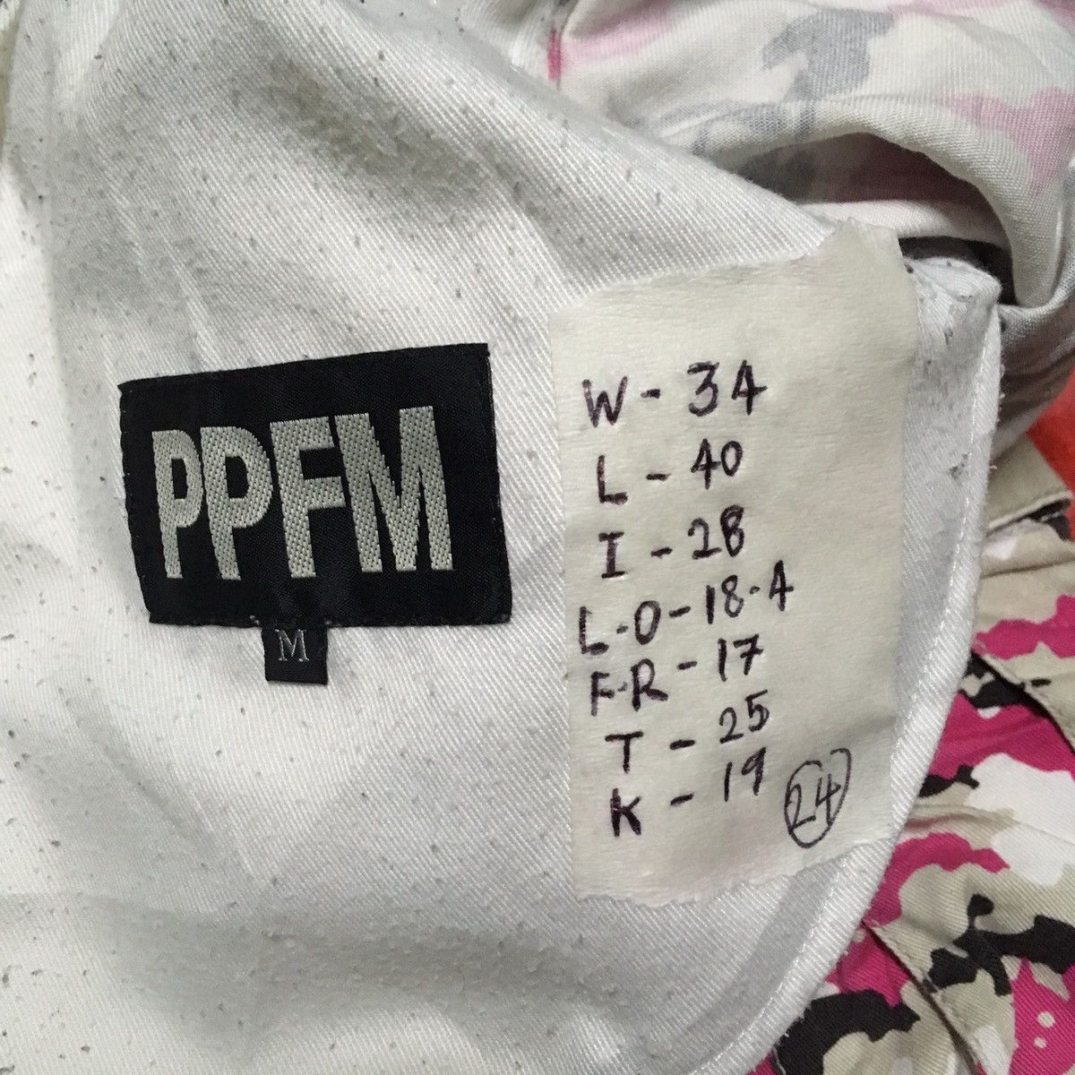Japanese Brand PPFM Plaid Tartan Bondage Punk Anarchy Logo Size US 34 / EU 50 - 14 Thumbnail