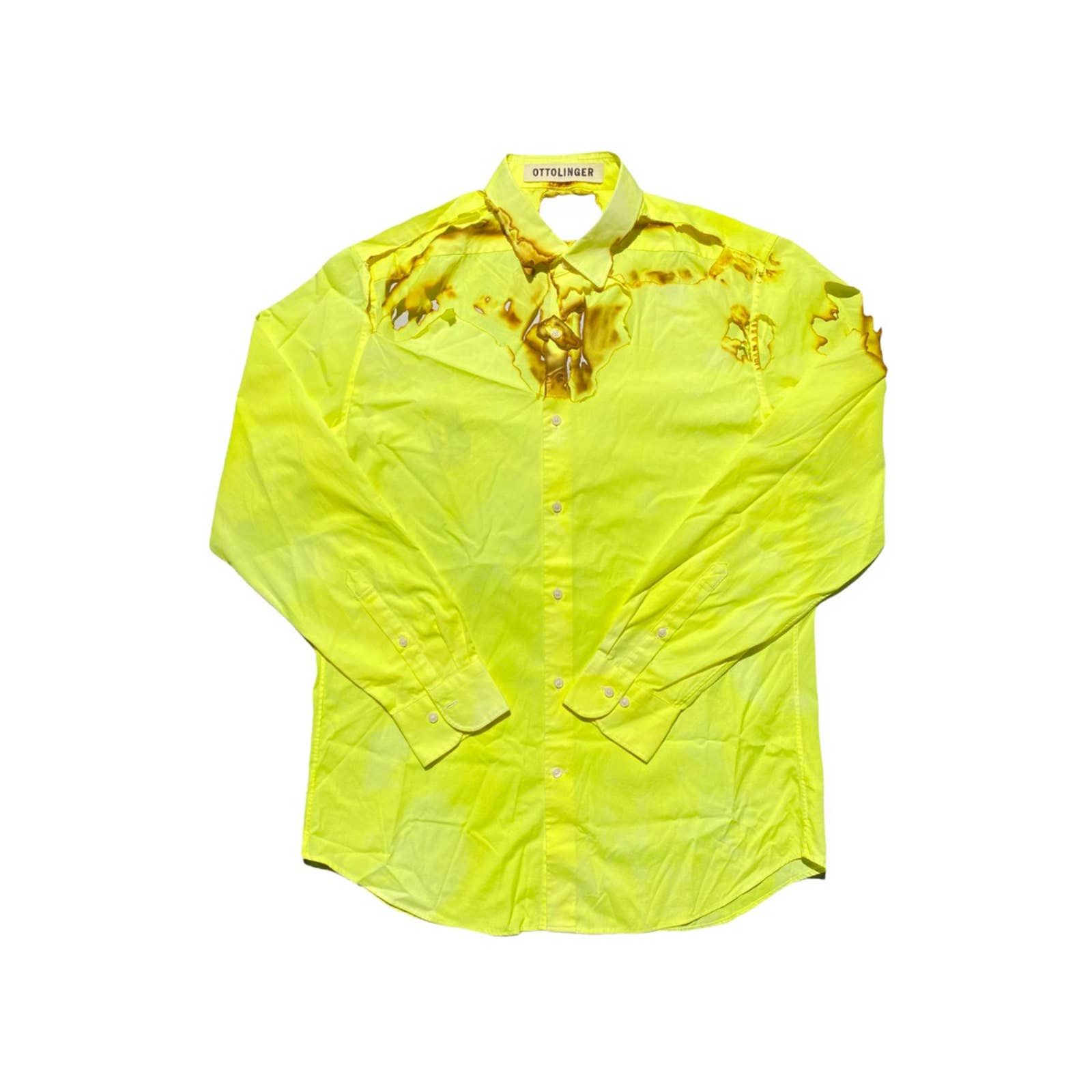 Ottolinger Burned Button Down Size M / US 6-8 / IT 42-44 - 1 Thumbnail