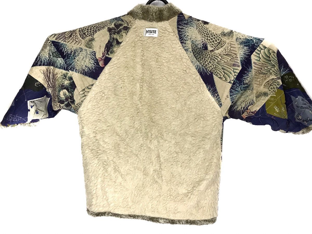 Japanese Brand Extremely rare!! Visite Original Goods shearling kimono Size US L / EU 52-54 / 3 - 5 Thumbnail