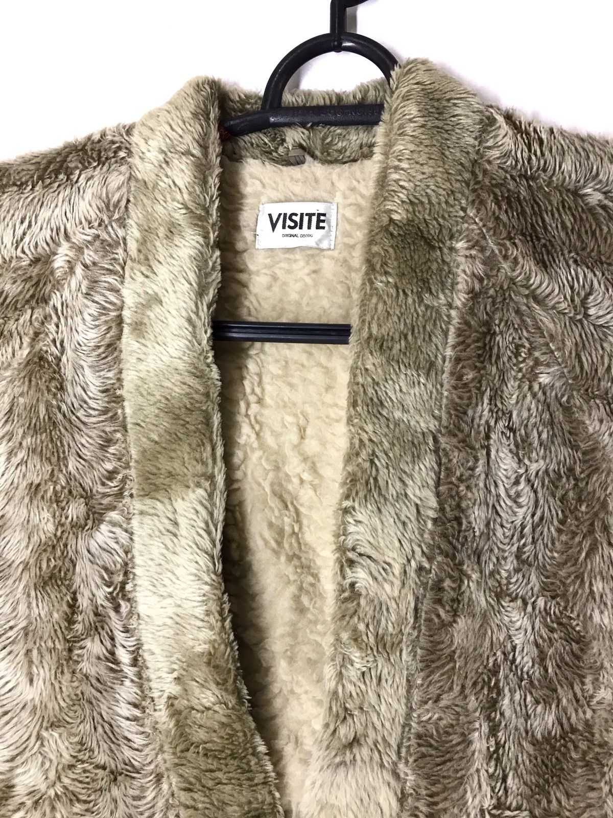 Japanese Brand Extremely rare!! Visite Original Goods shearling kimono Size US L / EU 52-54 / 3 - 2 Thumbnail