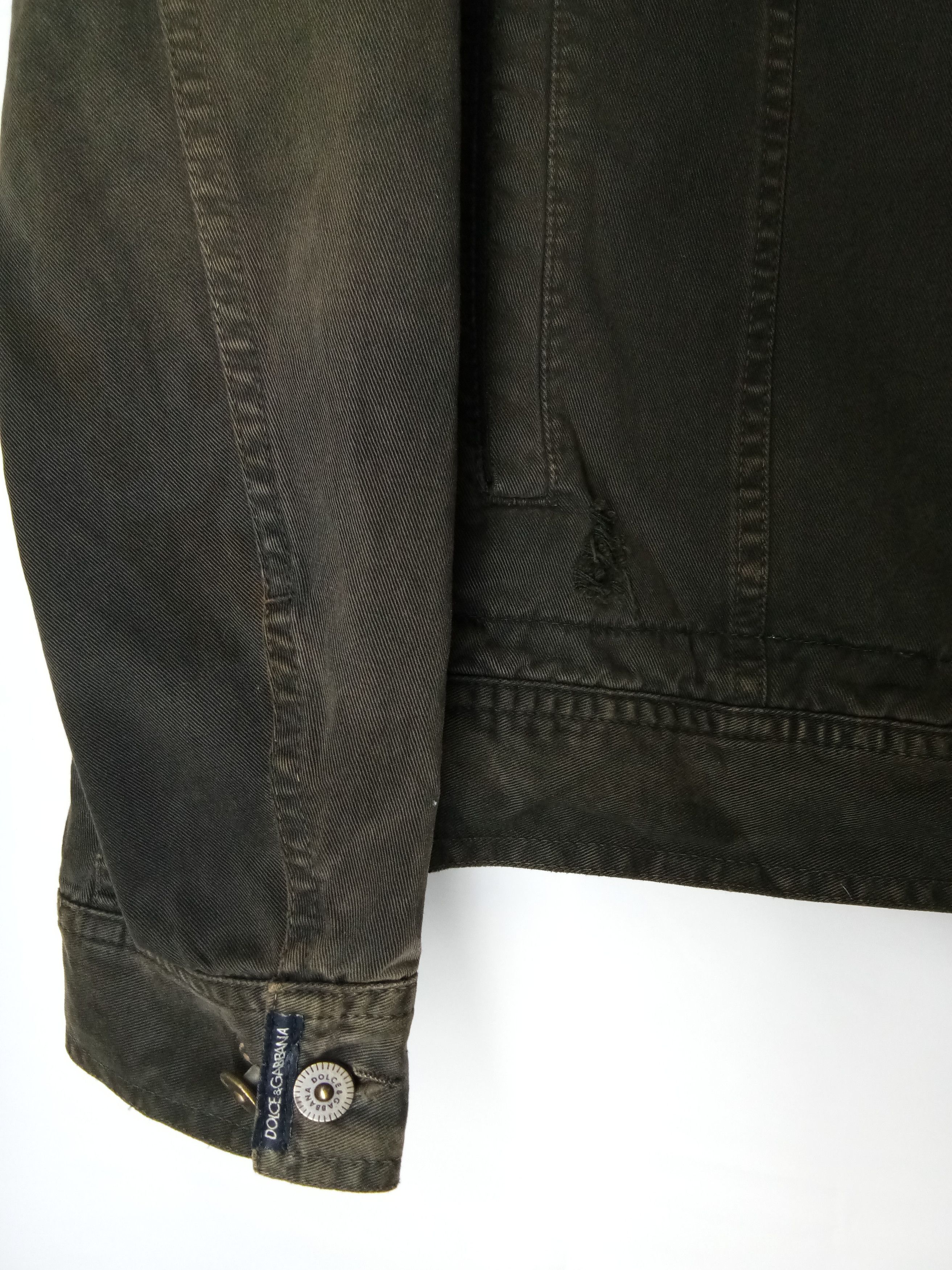 Dolce & Gabbana DOLOCE & GABBANA distressed jacket.. Size US M / EU 48-50 / 2 - 14 Thumbnail