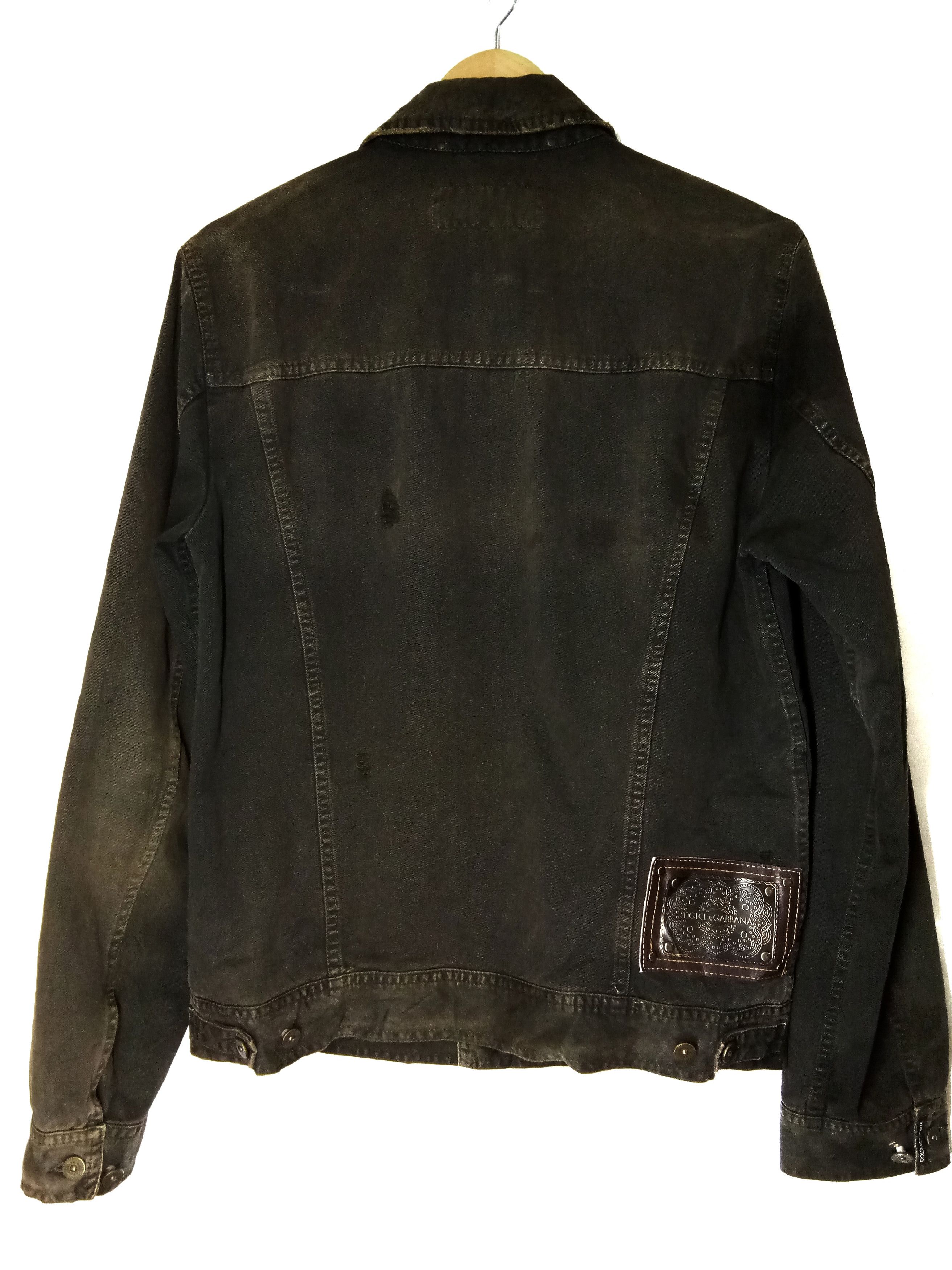 Dolce & Gabbana DOLOCE & GABBANA distressed jacket.. Size US M / EU 48-50 / 2 - 2 Thumbnail