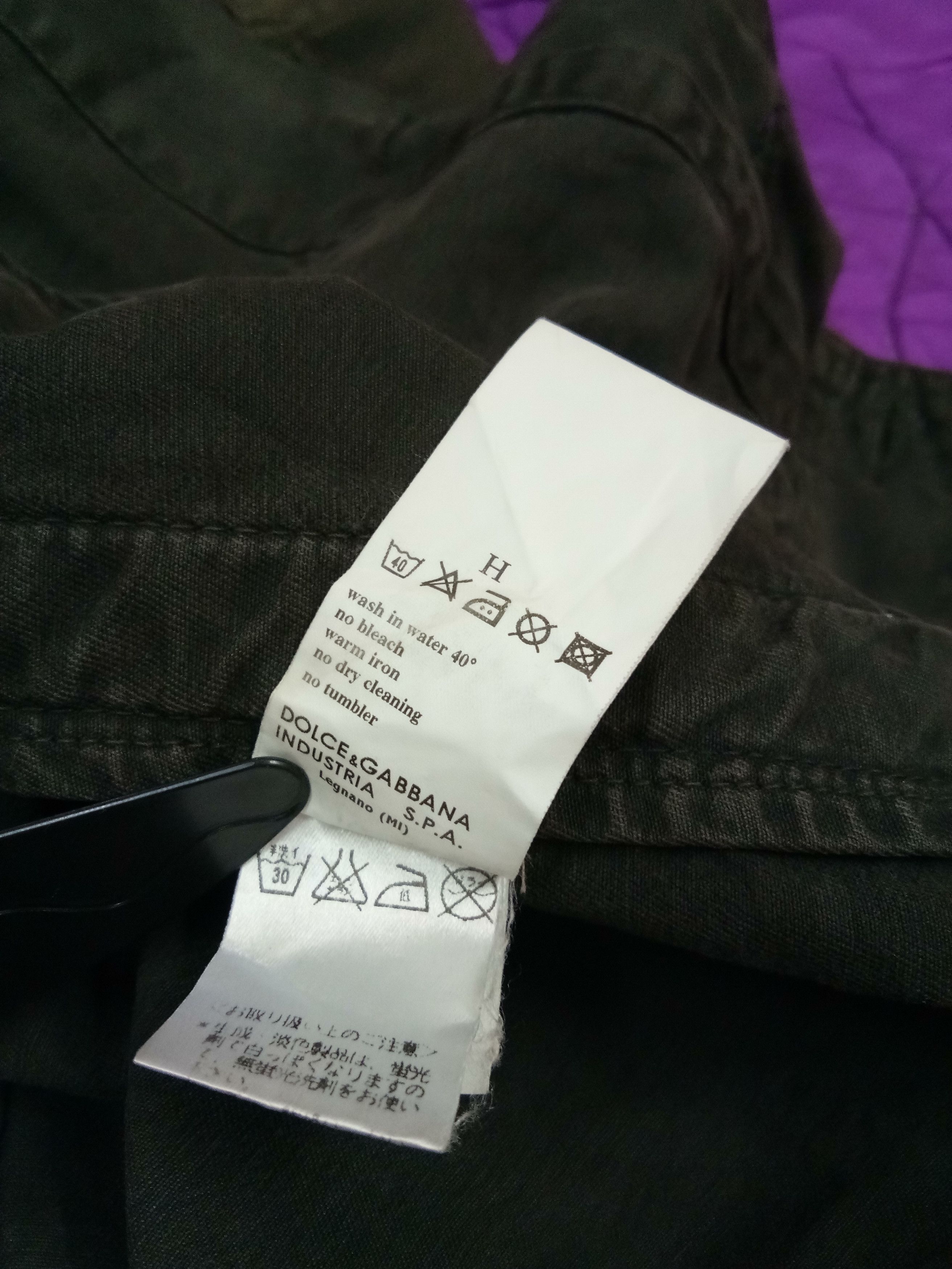 Dolce & Gabbana DOLOCE & GABBANA distressed jacket.. Size US M / EU 48-50 / 2 - 8 Thumbnail