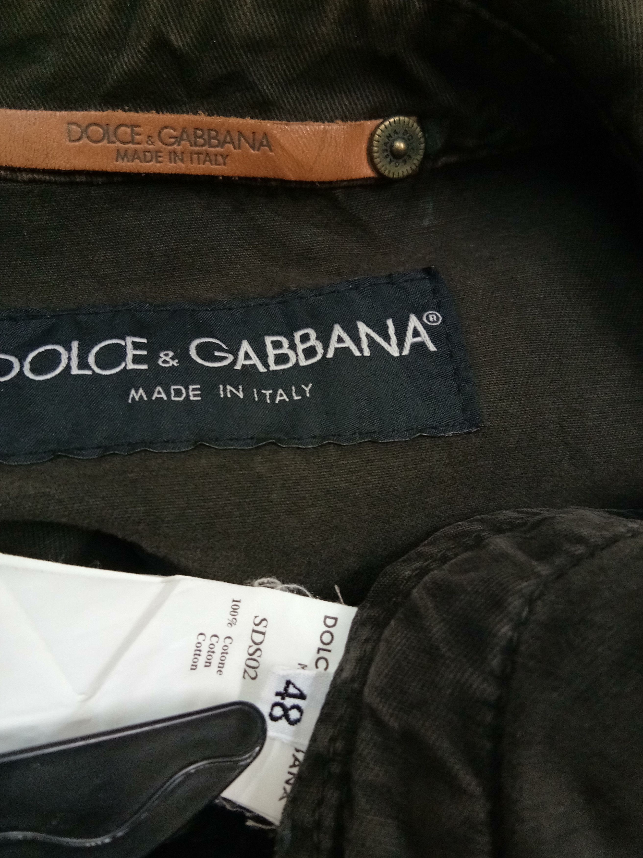 Dolce & Gabbana DOLOCE & GABBANA distressed jacket.. Size US M / EU 48-50 / 2 - 9 Thumbnail