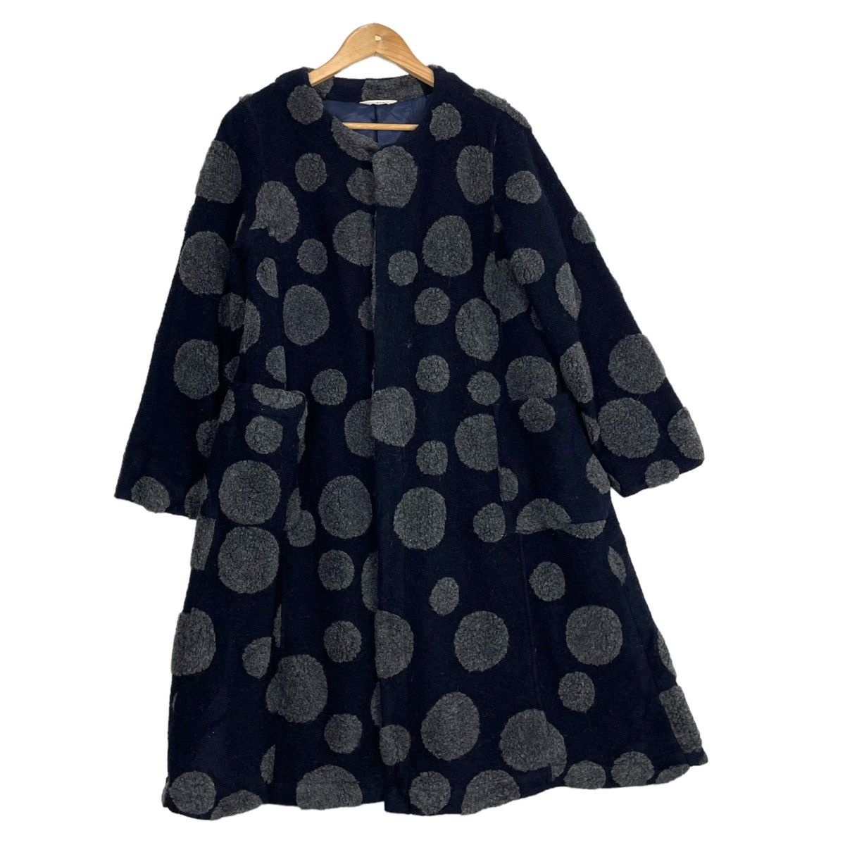 Indigo × Japanese Brand × Kapital 💥 INDIGO JAPAN POLKADOT LONG JACKET Size US M / EU 48-50 / 2 - 3 Thumbnail