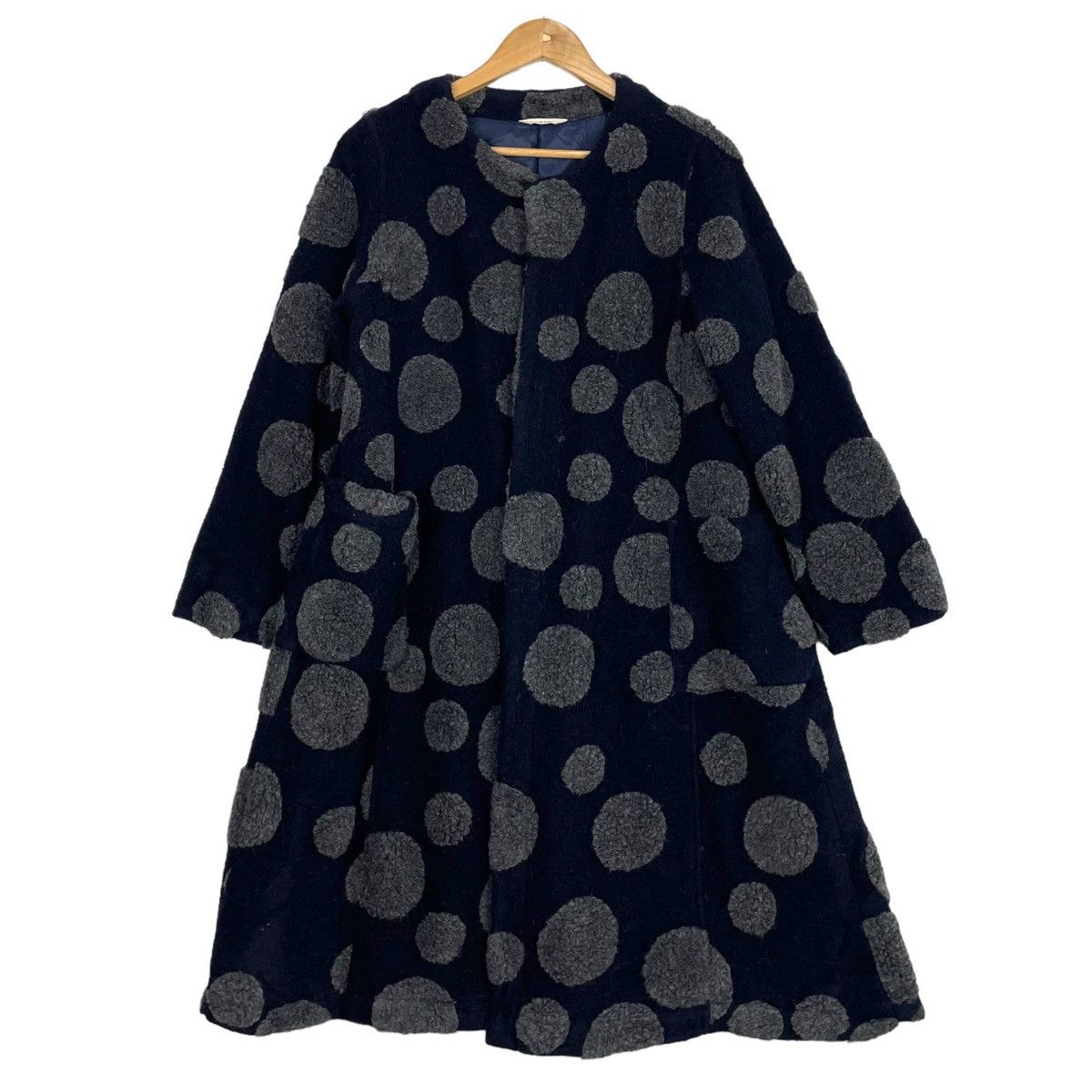Indigo × Japanese Brand × Kapital 💥 INDIGO JAPAN POLKADOT LONG JACKET Size US M / EU 48-50 / 2 - 1 Thumbnail