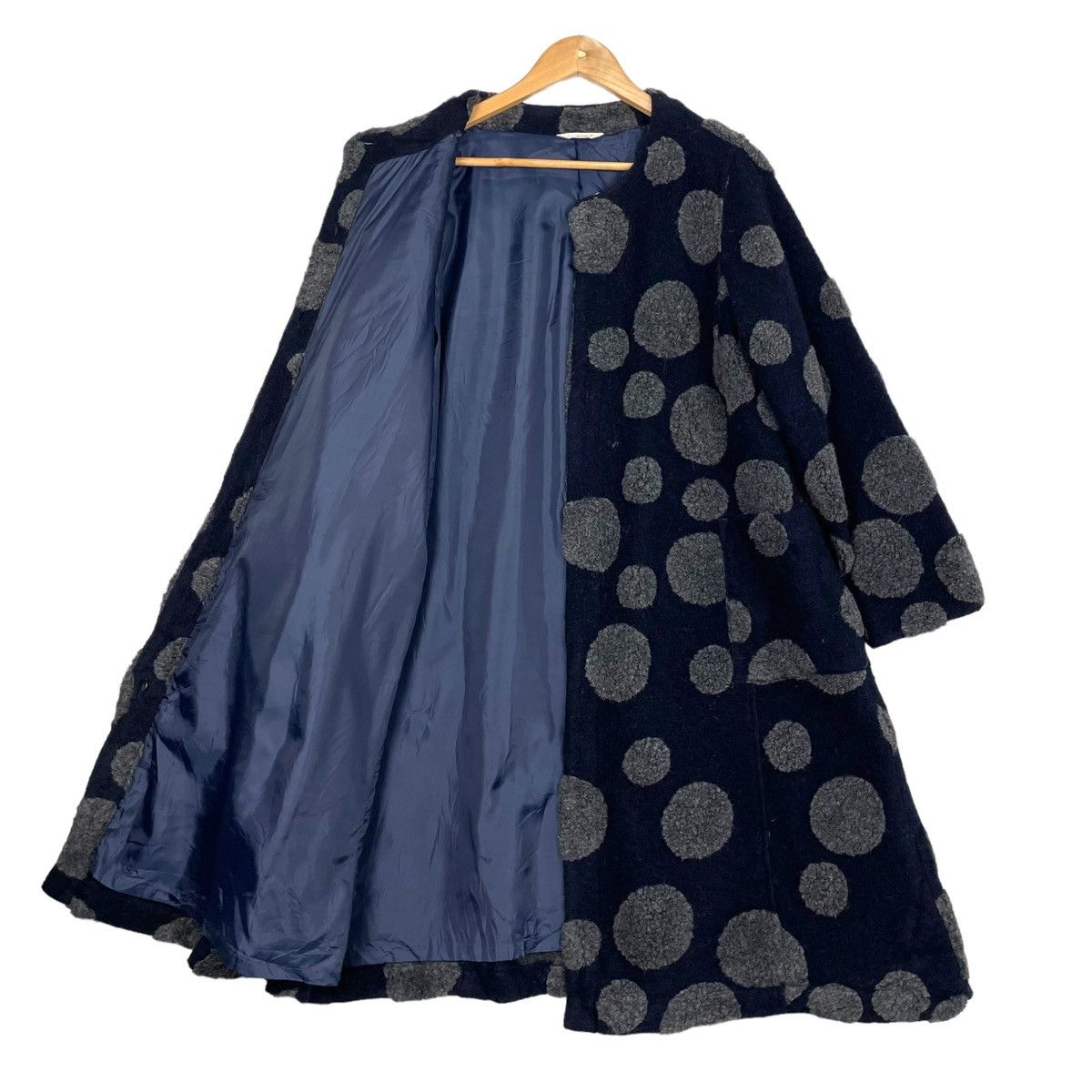 Indigo × Japanese Brand × Kapital 💥 INDIGO JAPAN POLKADOT LONG JACKET Size US M / EU 48-50 / 2 - 7 Thumbnail