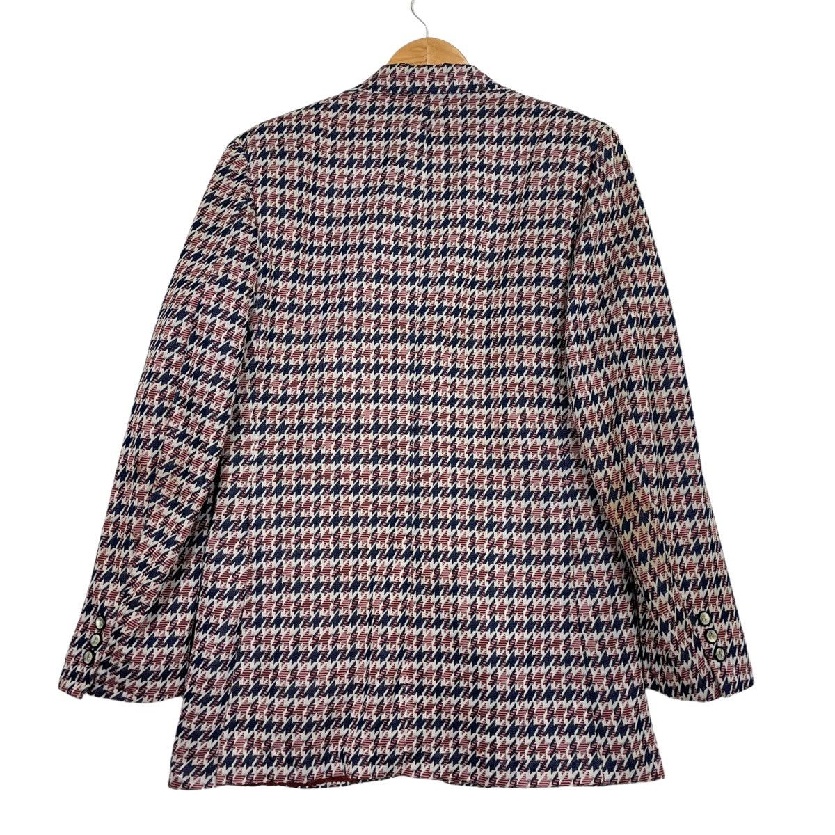 Japanese Brand × Sears × Vintage 💥VINTAGE SEARS KINGS ROAD HOUNDTOOTH JACKET BLAZER Size US L / EU 52-54 / 3 - 8 Thumbnail