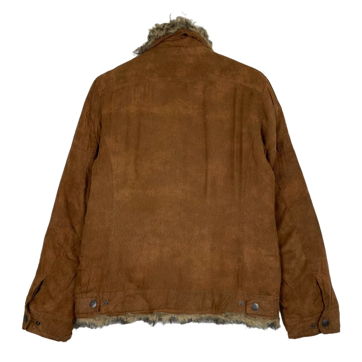 Hysteric Glamour × In The Attic × Japanese Brand 💥 IN THE ATTIC DUSTER MOLESKIN FUR LINNEN JACKET Size US M / EU 48-50 / 2 - 10 Thumbnail