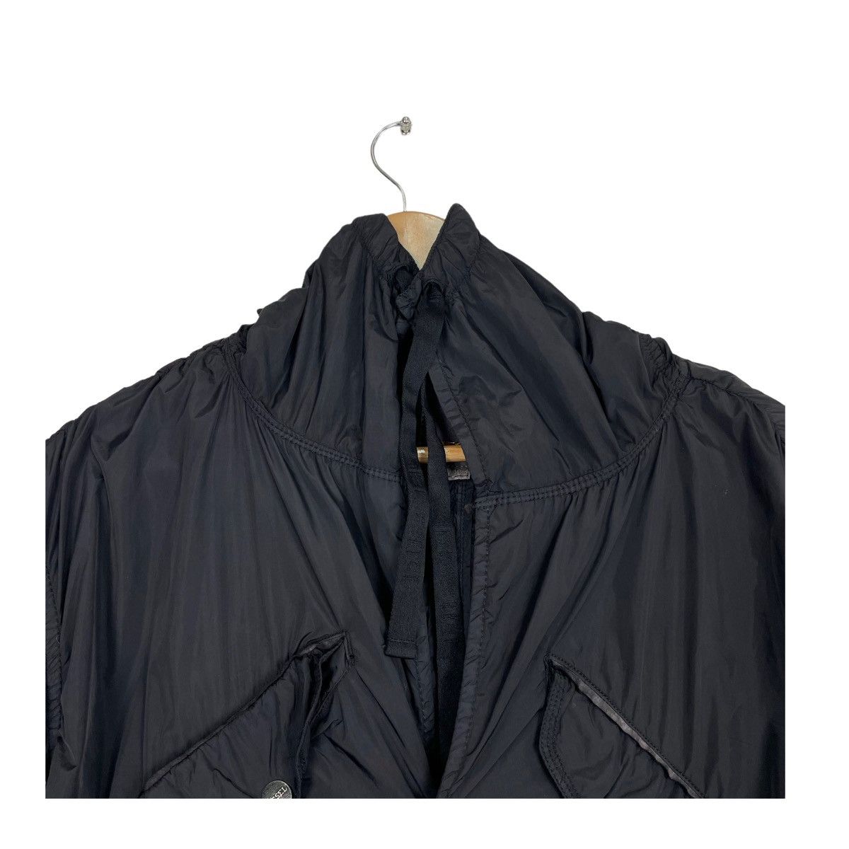 Diesel × Diesel Black Gold 💥 DIESEL HOODIE NYLON PARKA JACKET Size S / US 4 / IT 40 - 3 Thumbnail