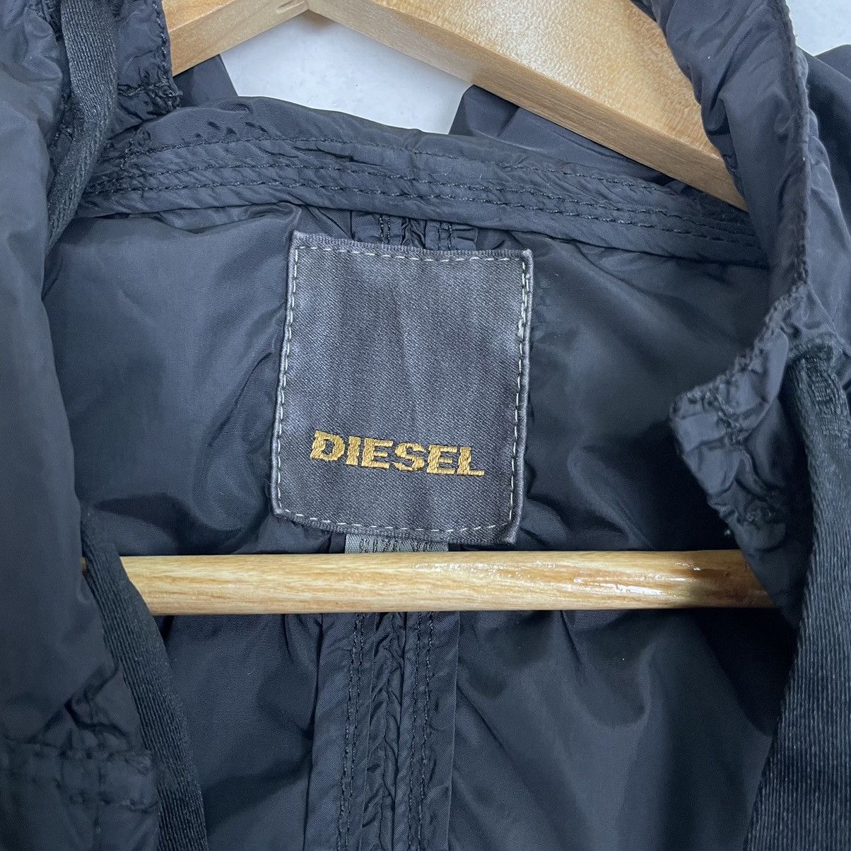 Diesel × Diesel Black Gold 💥 DIESEL HOODIE NYLON PARKA JACKET Size S / US 4 / IT 40 - 9 Thumbnail