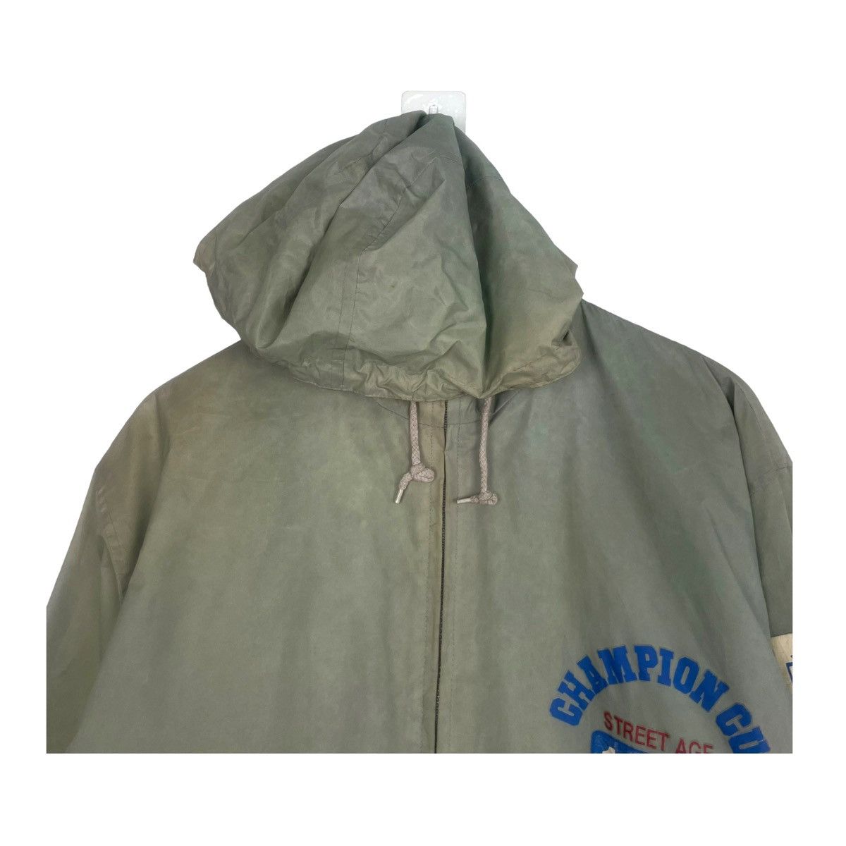 Japanese Brand × Sports Specialties × Vintage 💥90s CHAMPION CUP USA HOODIE LIGHT JACKET Size US L / EU 52-54 / 3 - 6 Thumbnail