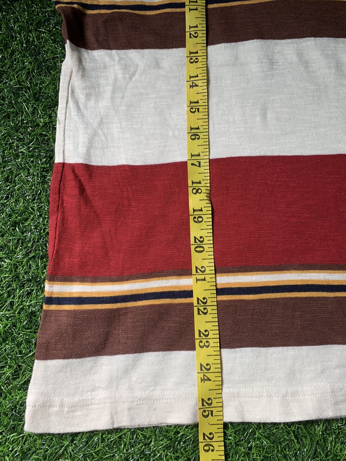 Hang Ten Hang Ten Classic Orange Tag Striped Polo Tee Size US S / EU 44-46 / 1 - 5 Thumbnail