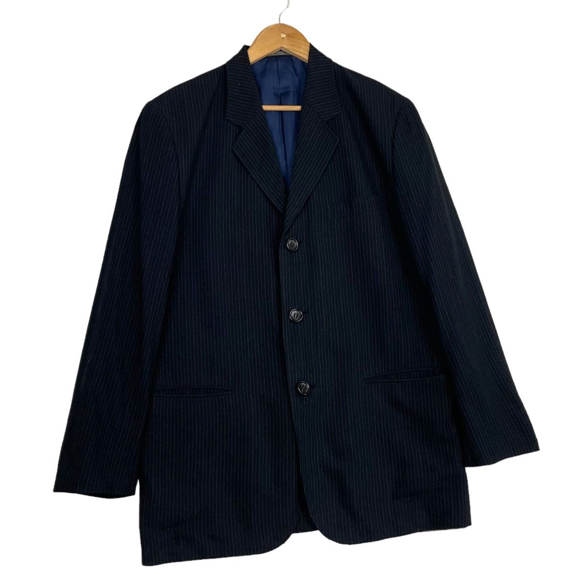 Japanese Brand × Yohji Yamamoto 💥LQ FOR MEN BY YOHJI YAMAMOTO STRIPE JACKET Size US L / EU 52-54 / 3 - 4 Thumbnail