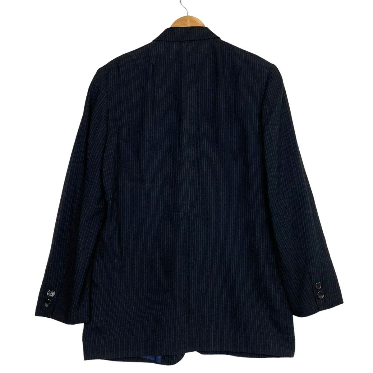 Japanese Brand × Yohji Yamamoto 💥LQ FOR MEN BY YOHJI YAMAMOTO STRIPE JACKET Size US L / EU 52-54 / 3 - 7 Thumbnail