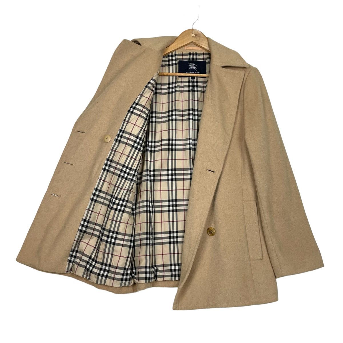 Burberry 💥 BURBERRY NOVA CHECK WOOL JACKET Size US M / EU 48-50 / 2 - 1 Thumbnail