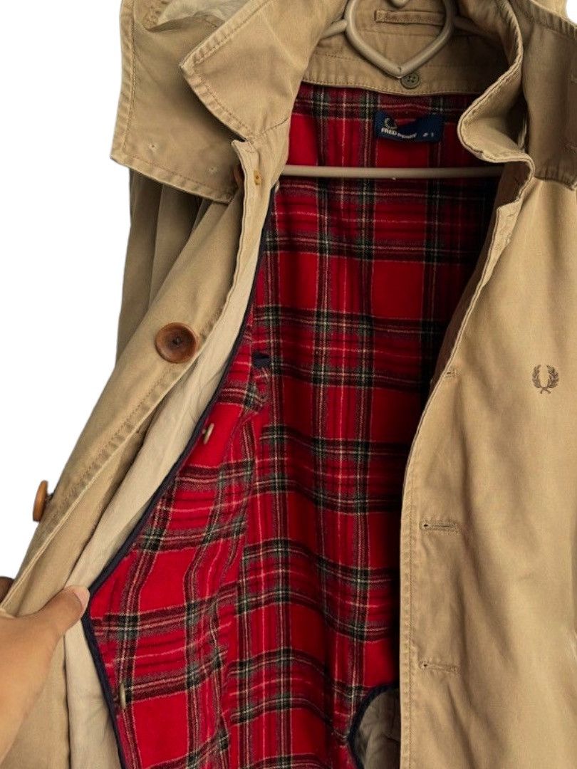 Fred Perry × Vintage 💥 FRED PERRY PARKA HOODIE JACKET Size US L / EU 52-54 / 3 - 7 Thumbnail