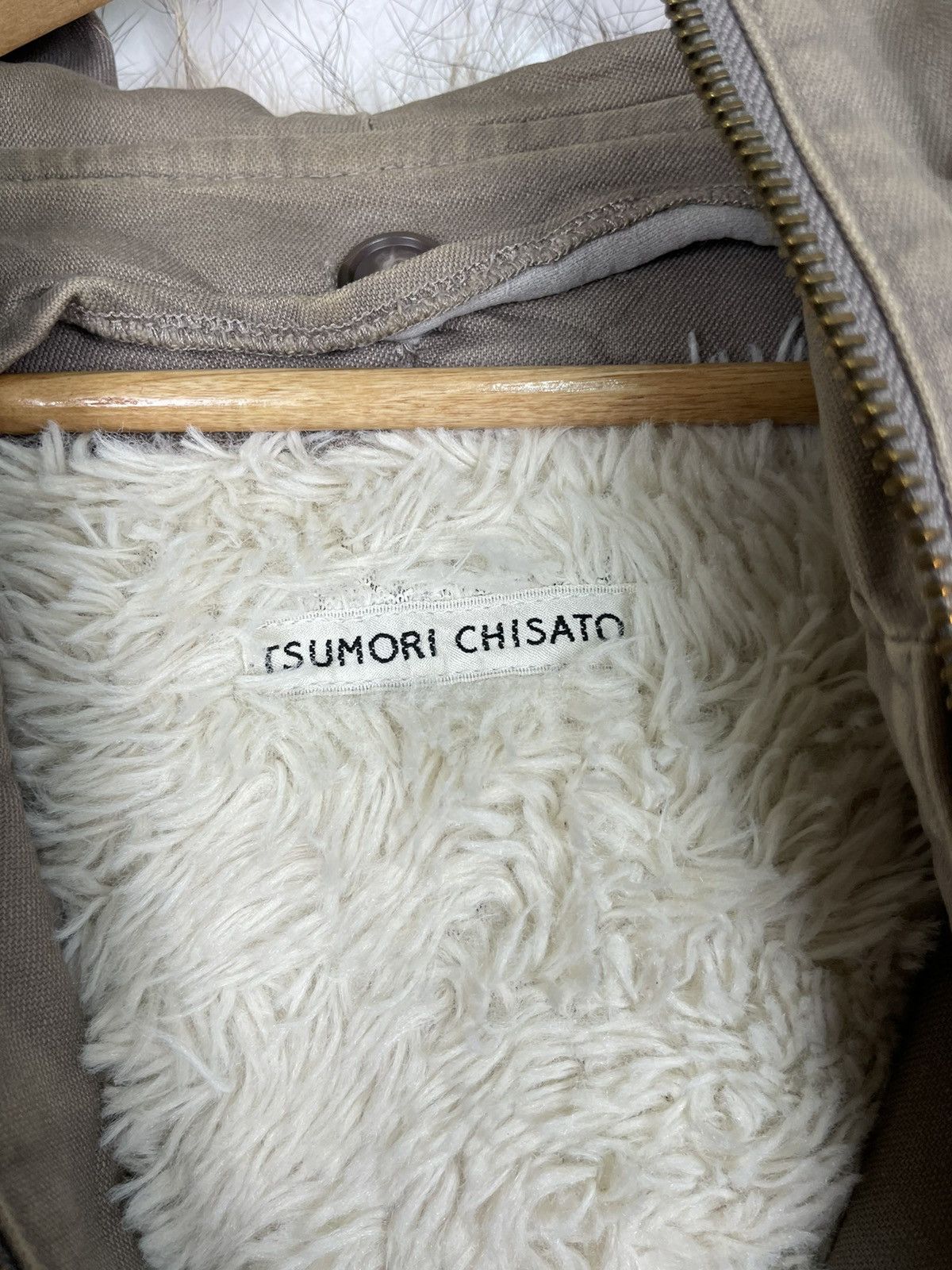 Issey Miyake × Japanese Brand × Tsumori Chisato 💥TSUMORI CHISATO FUR HOODIE PARKA JACKET FUR INNER Size US L / EU 52-54 / 3 - 11 Thumbnail
