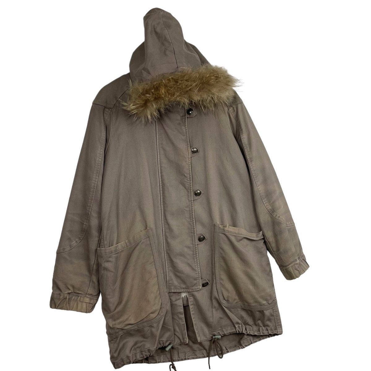 Issey Miyake × Japanese Brand × Tsumori Chisato 💥TSUMORI CHISATO FUR HOODIE PARKA JACKET FUR INNER Size US L / EU 52-54 / 3 - 3 Thumbnail
