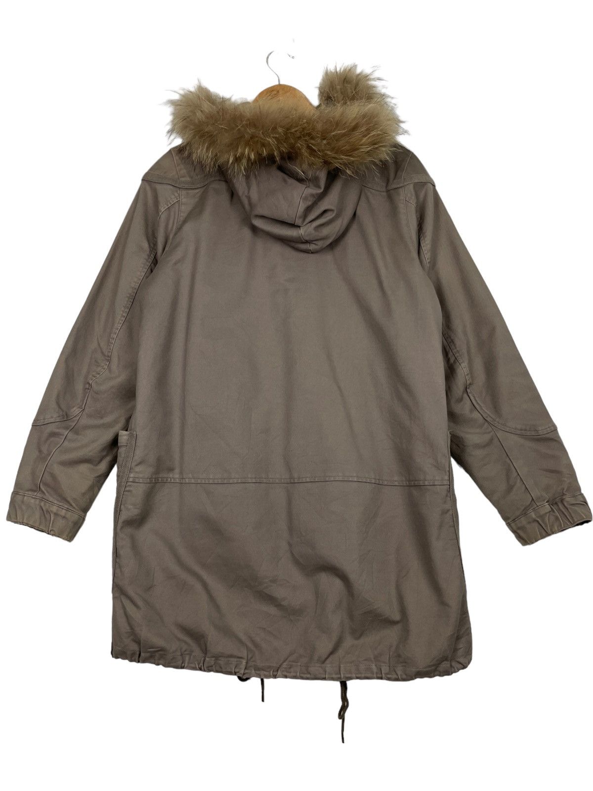 Issey Miyake × Japanese Brand × Tsumori Chisato 💥TSUMORI CHISATO FUR HOODIE PARKA JACKET FUR INNER Size US L / EU 52-54 / 3 - 10 Thumbnail